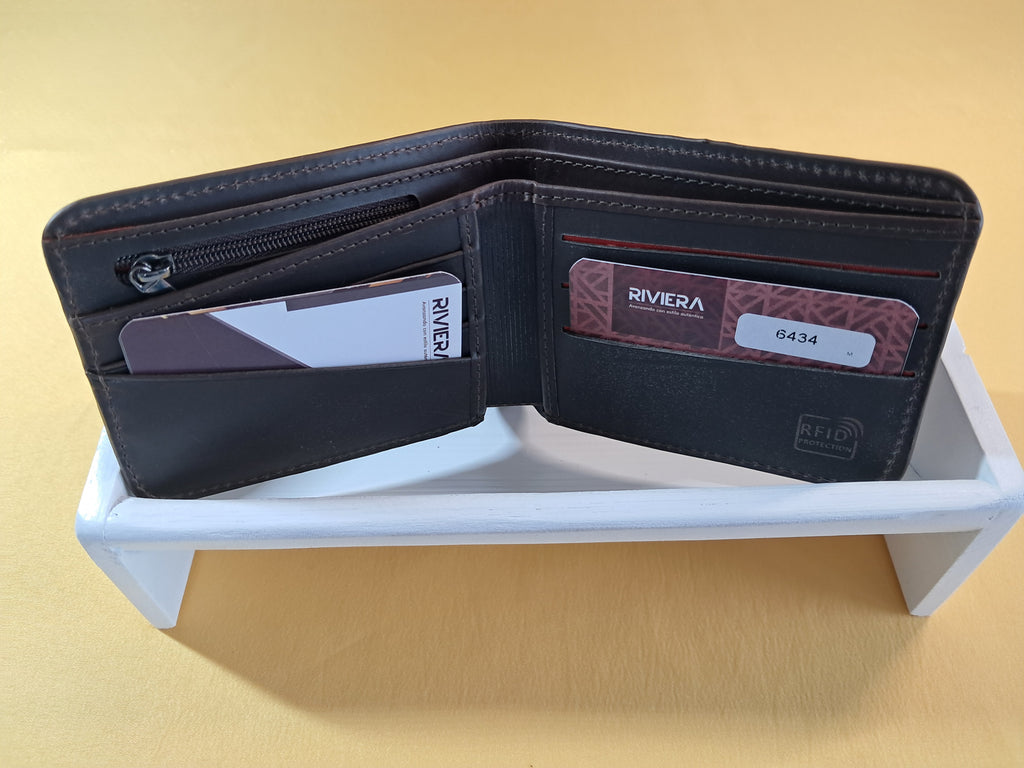 Portefeuille en cuir Homme #6434