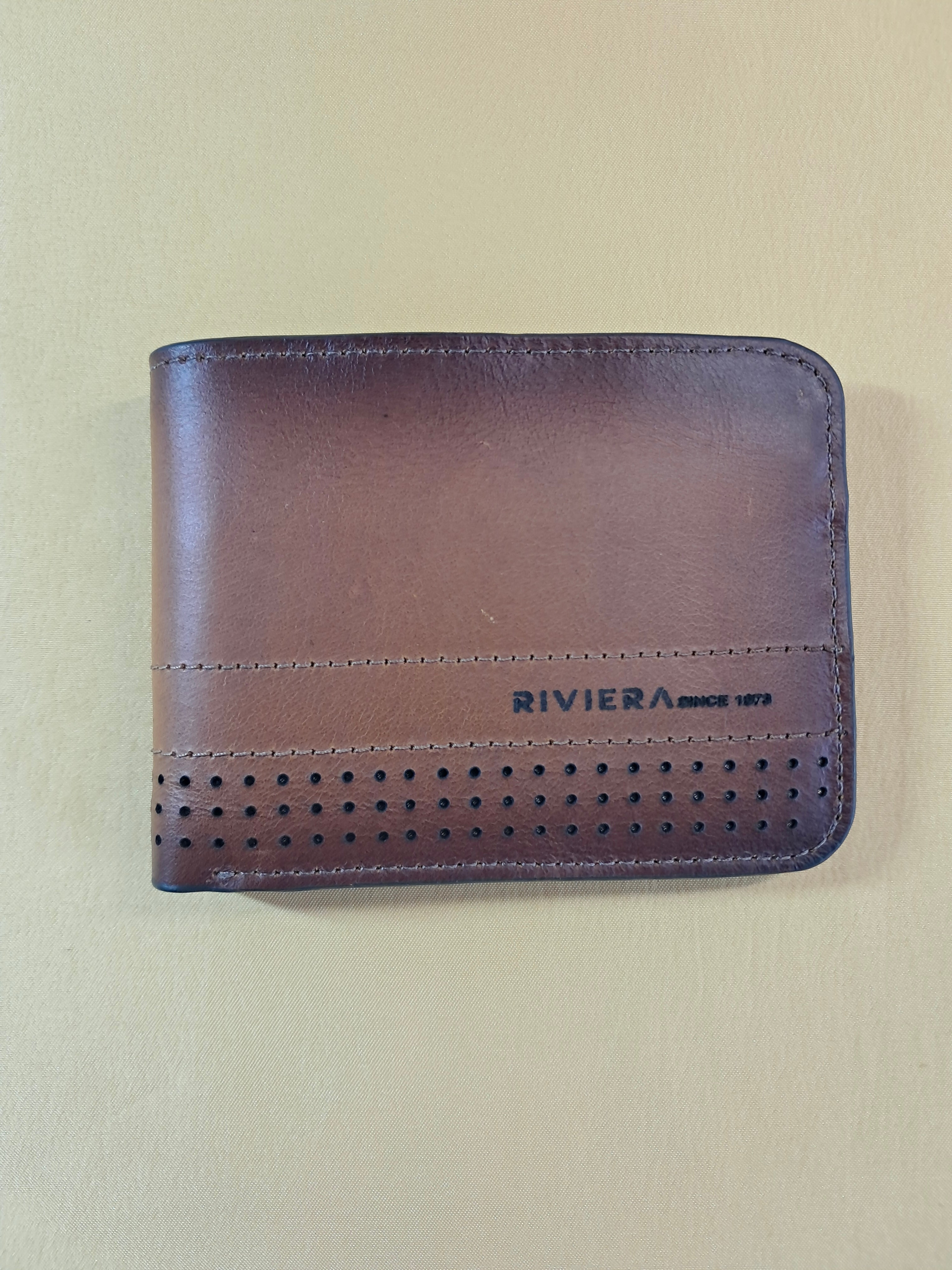 Portefeuille en cuir Homme #6434