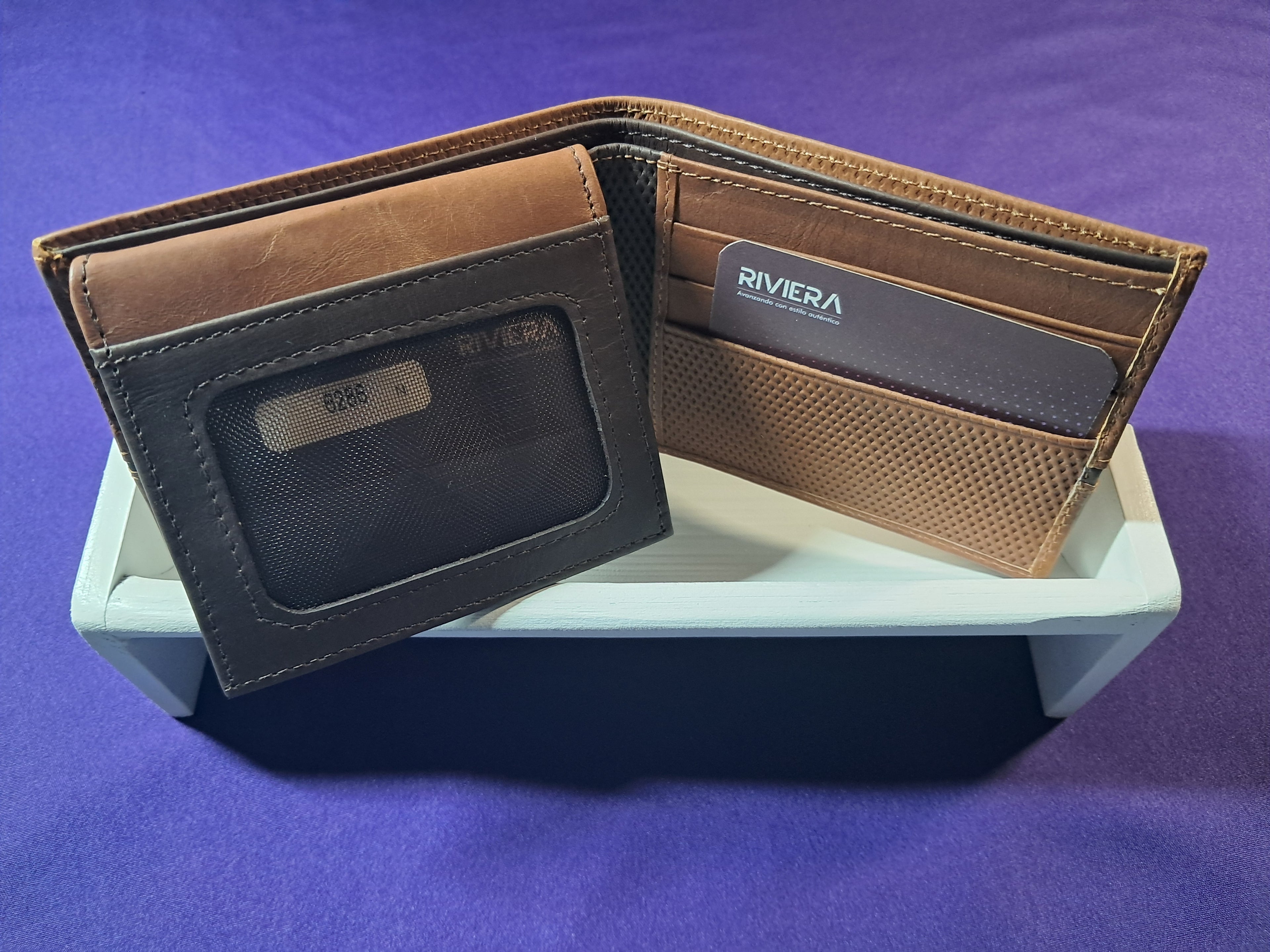 Portefeuille en cuir Homme #6286