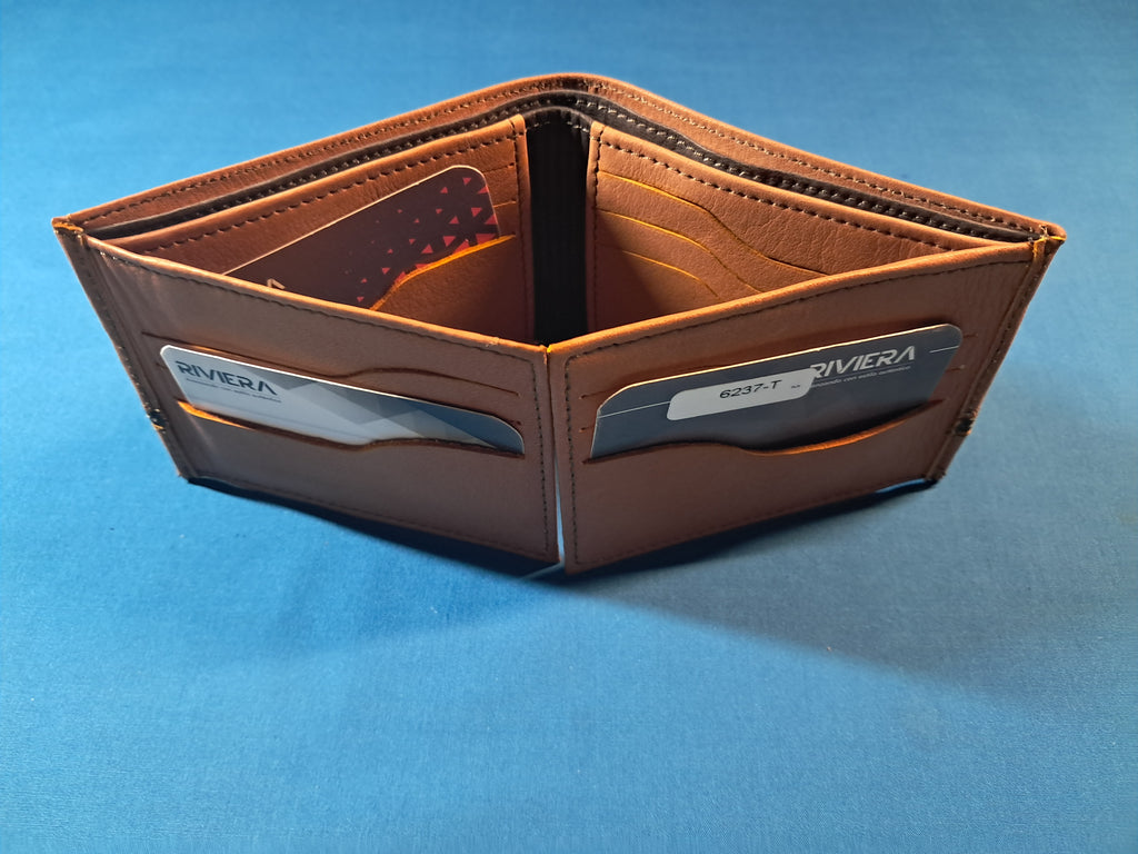 Portefeuille en cuir Homme #6237-T