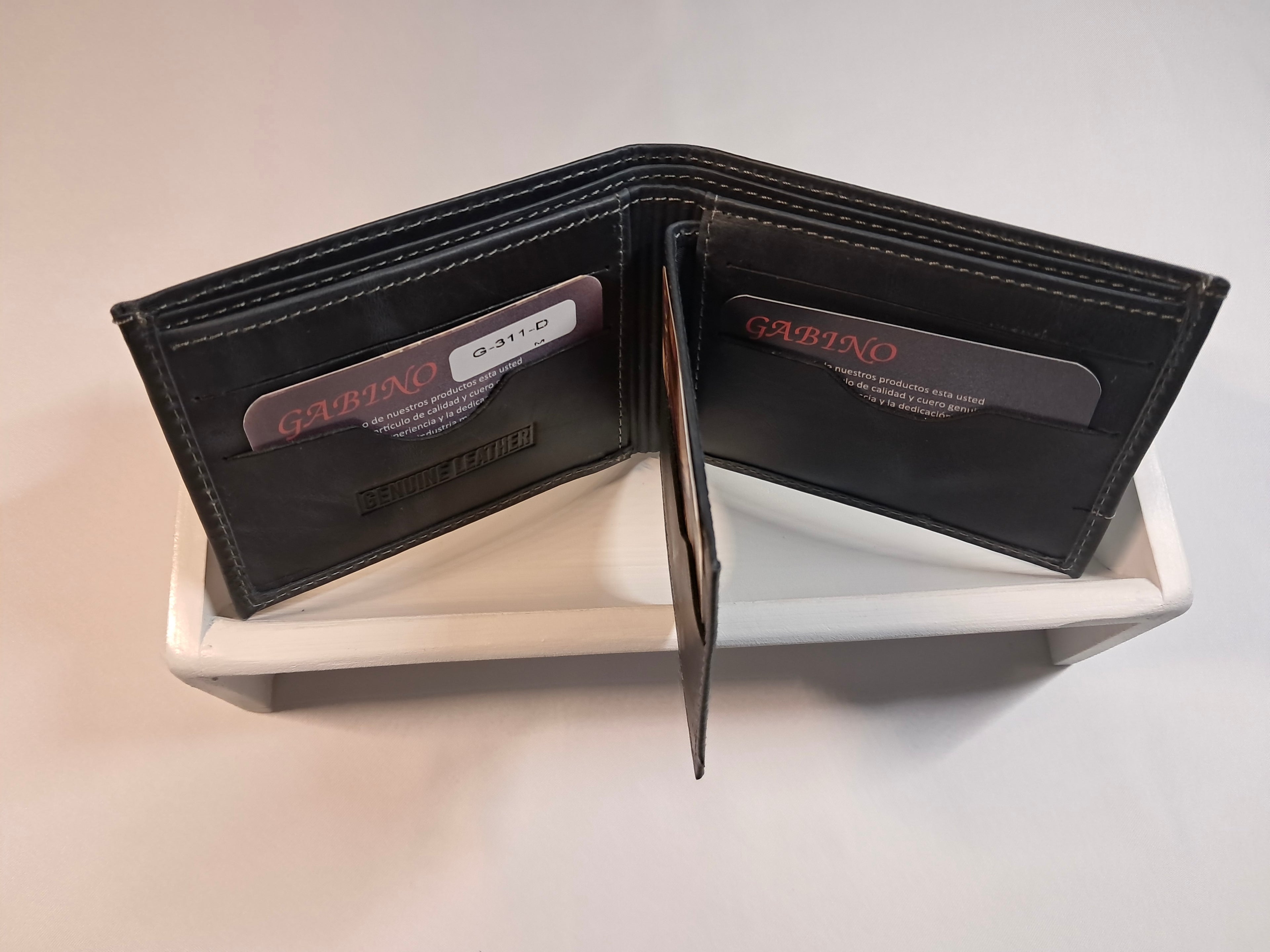Portefeuille en cuir Homme #G-311-D