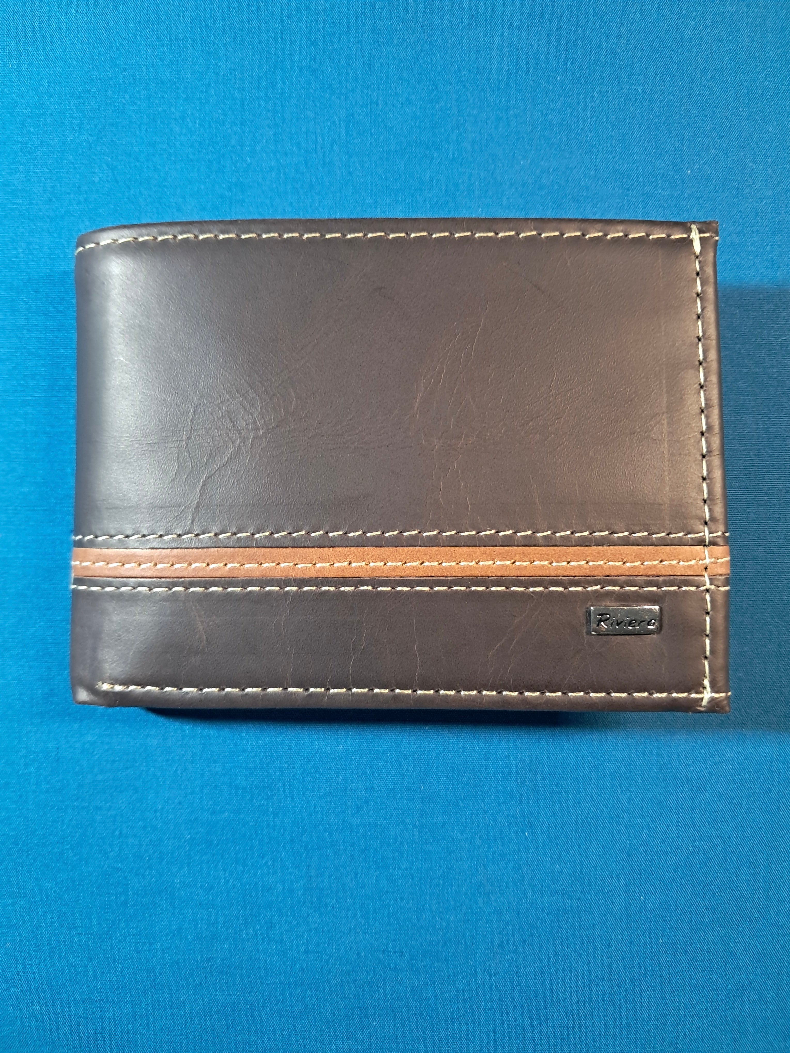 Portefeuille en cuir Homme #6237