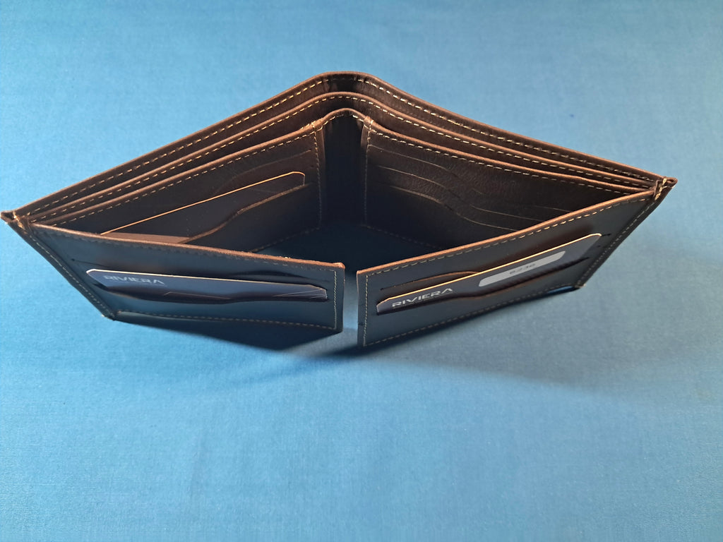 Portefeuille en cuir Homme #6236