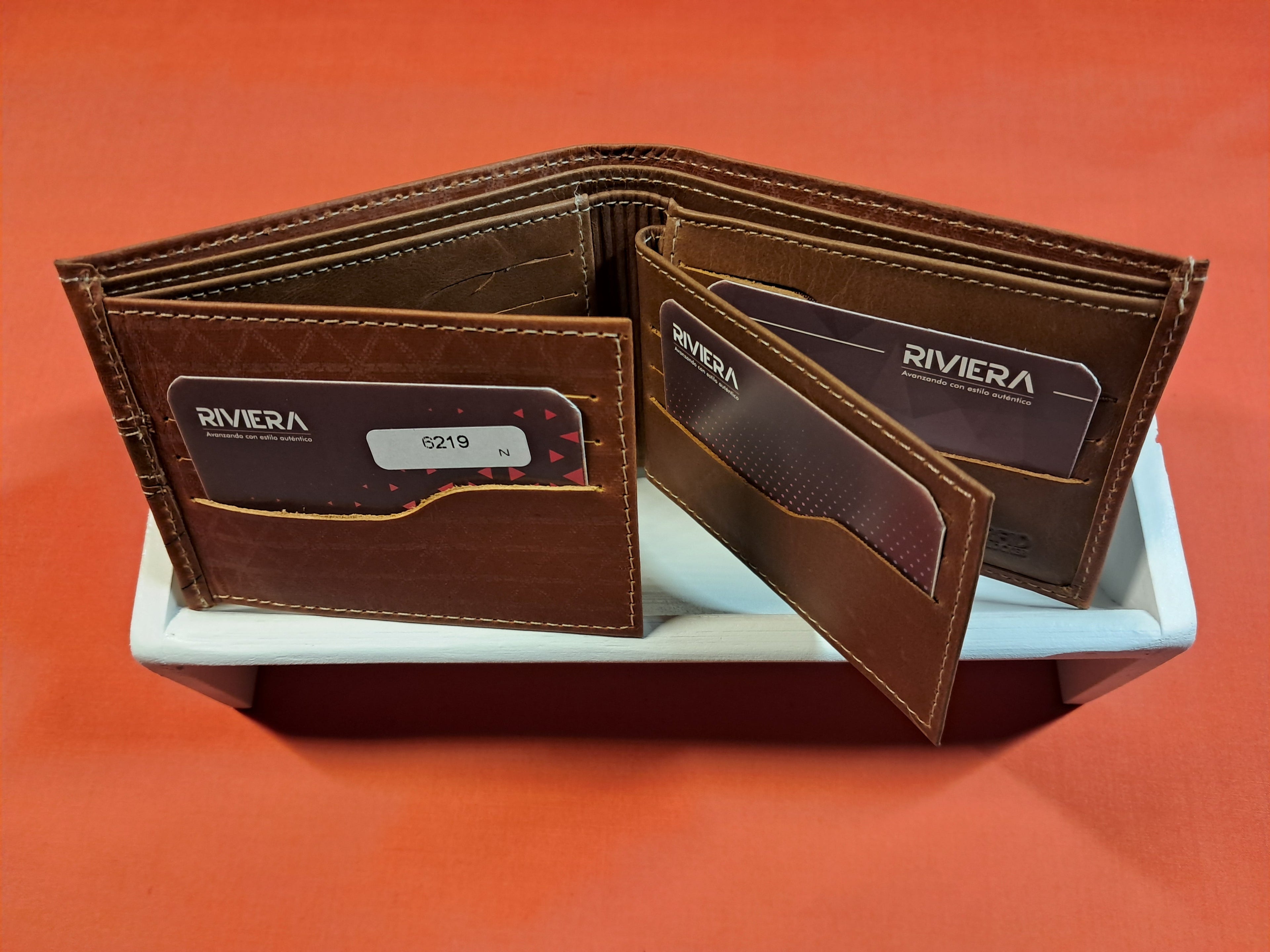 Portefeuille en cuir Homme #6219