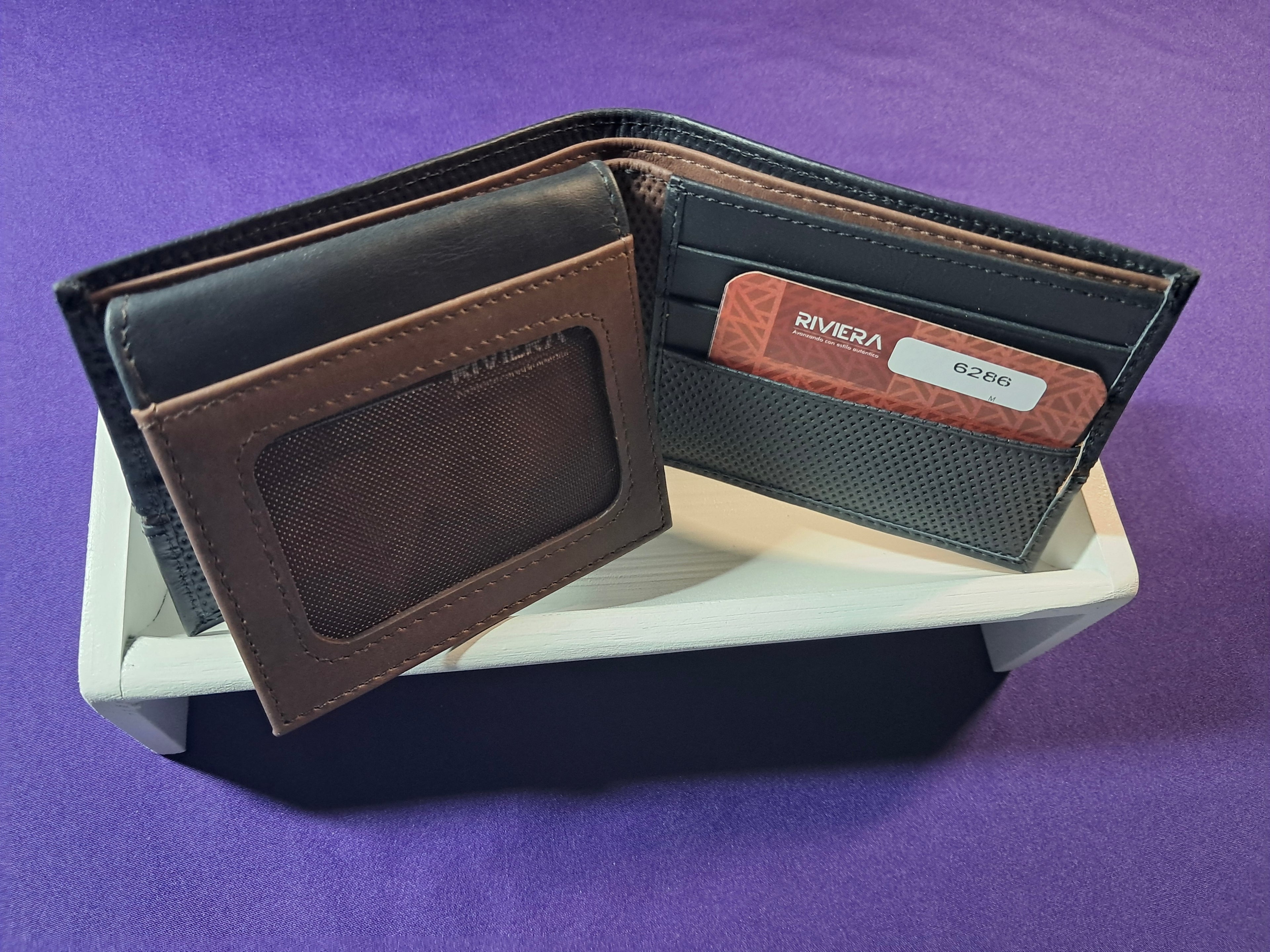 Portefeuille en cuir Homme #6286
