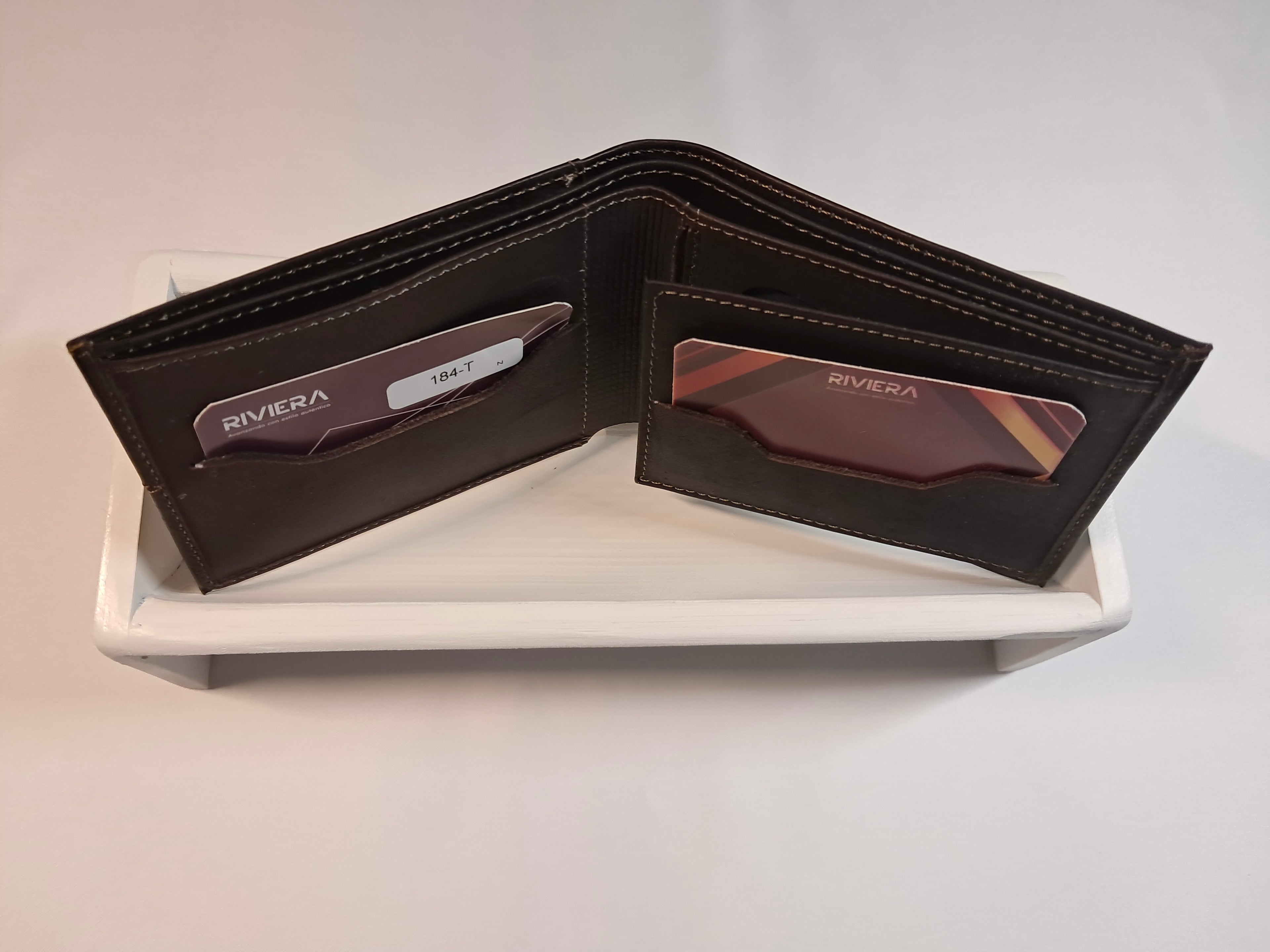 Portefeuille en cuir Homme #184-T