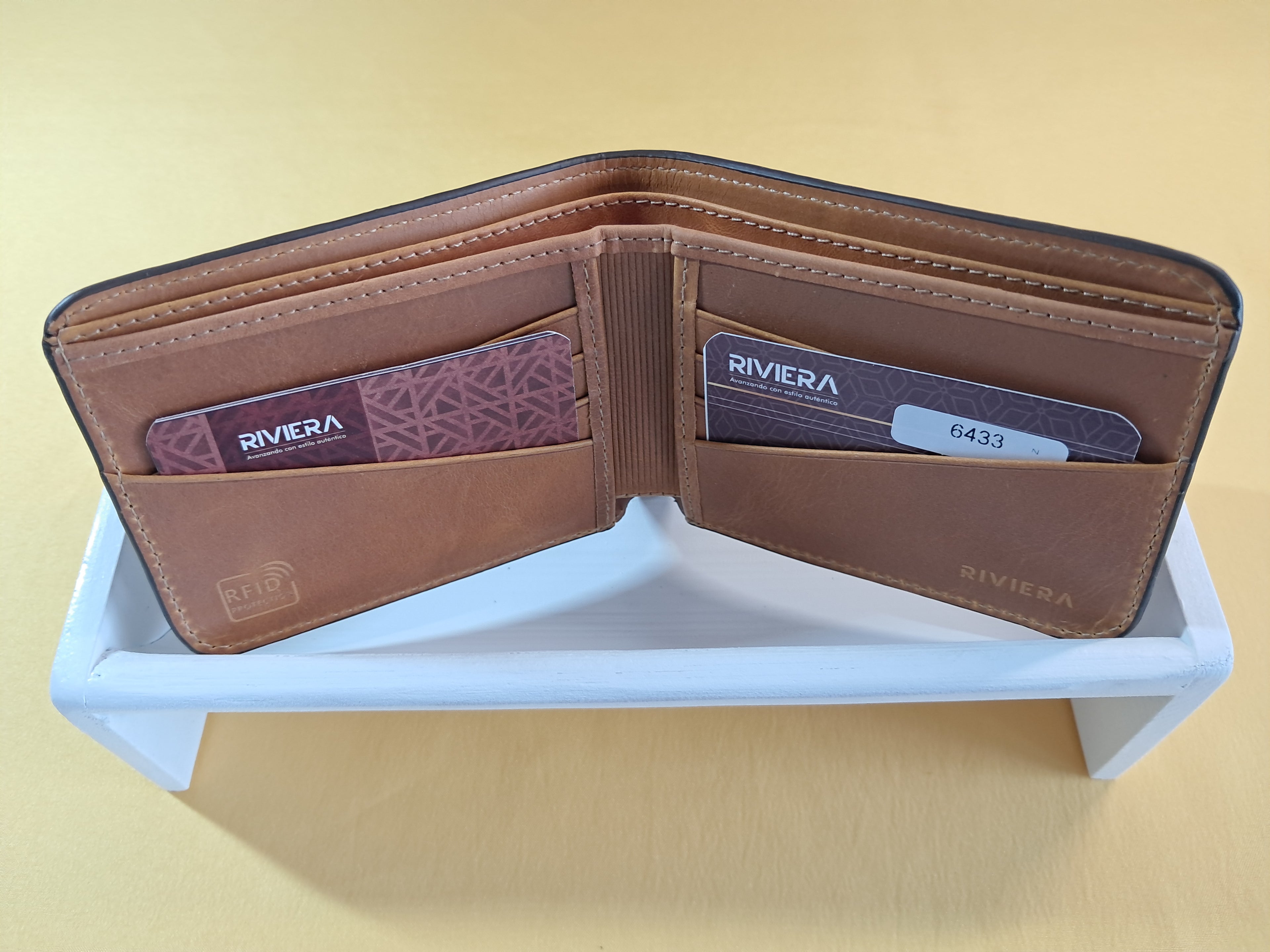 Portefeuille en cuir Homme #6433