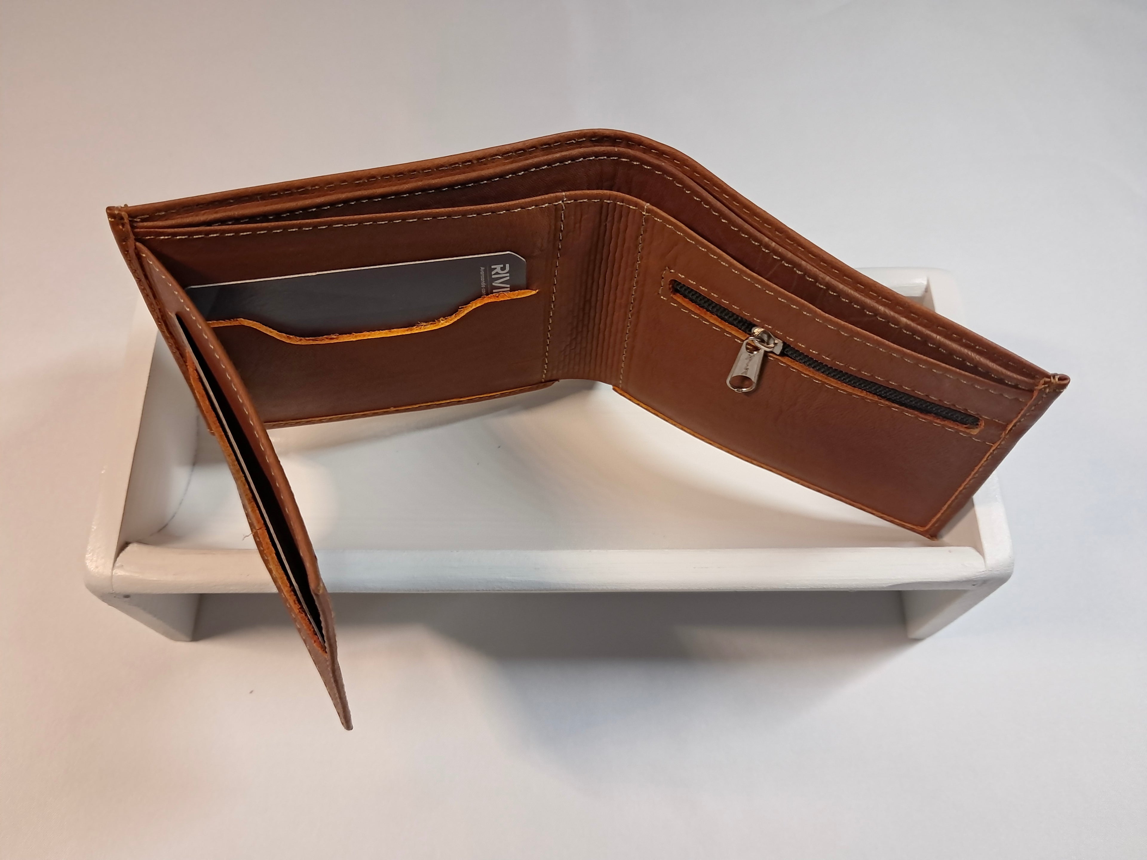Portefeuille en cuir Homme #191-T