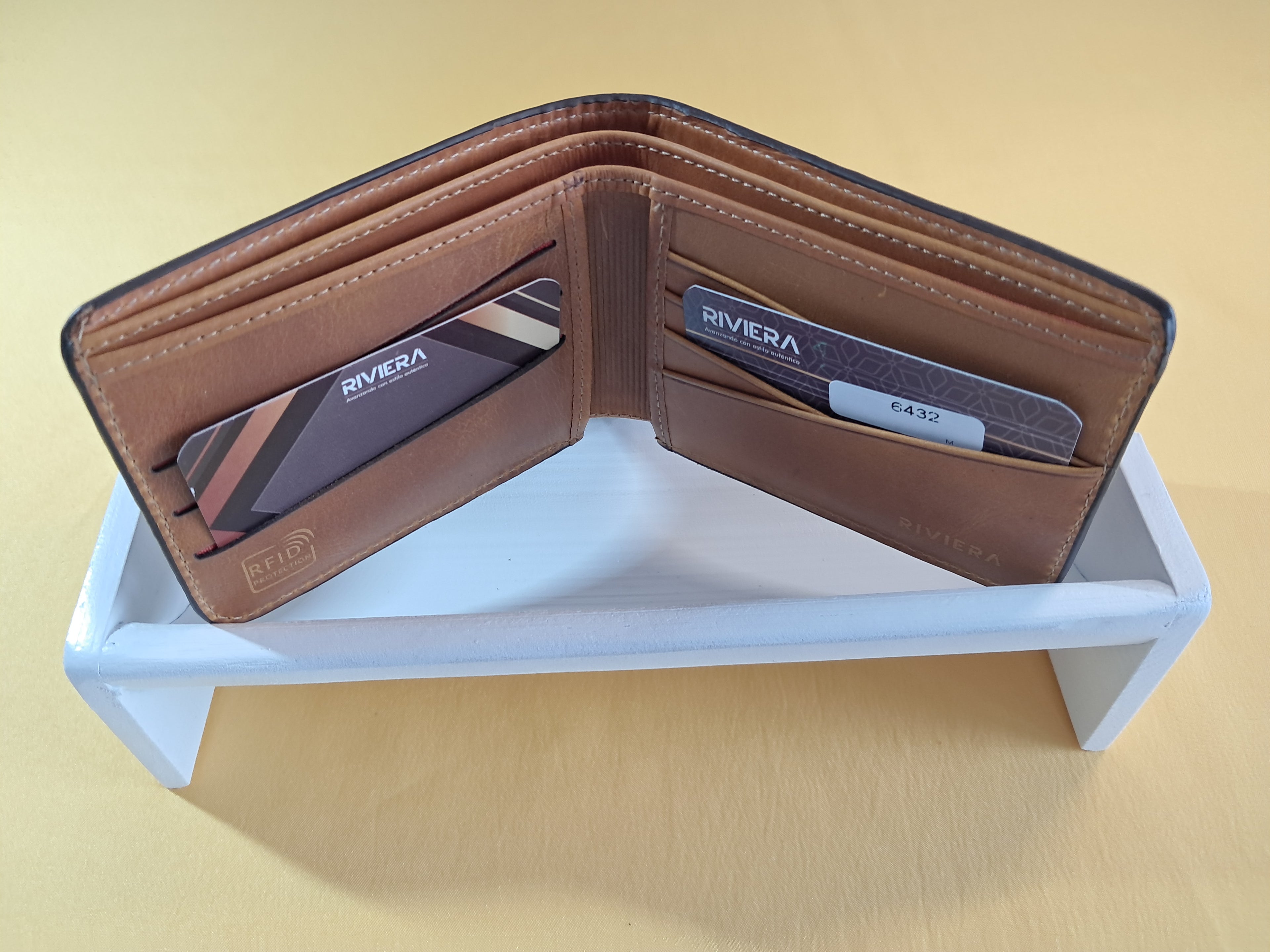 Portefeuille en cuir Homme #6432