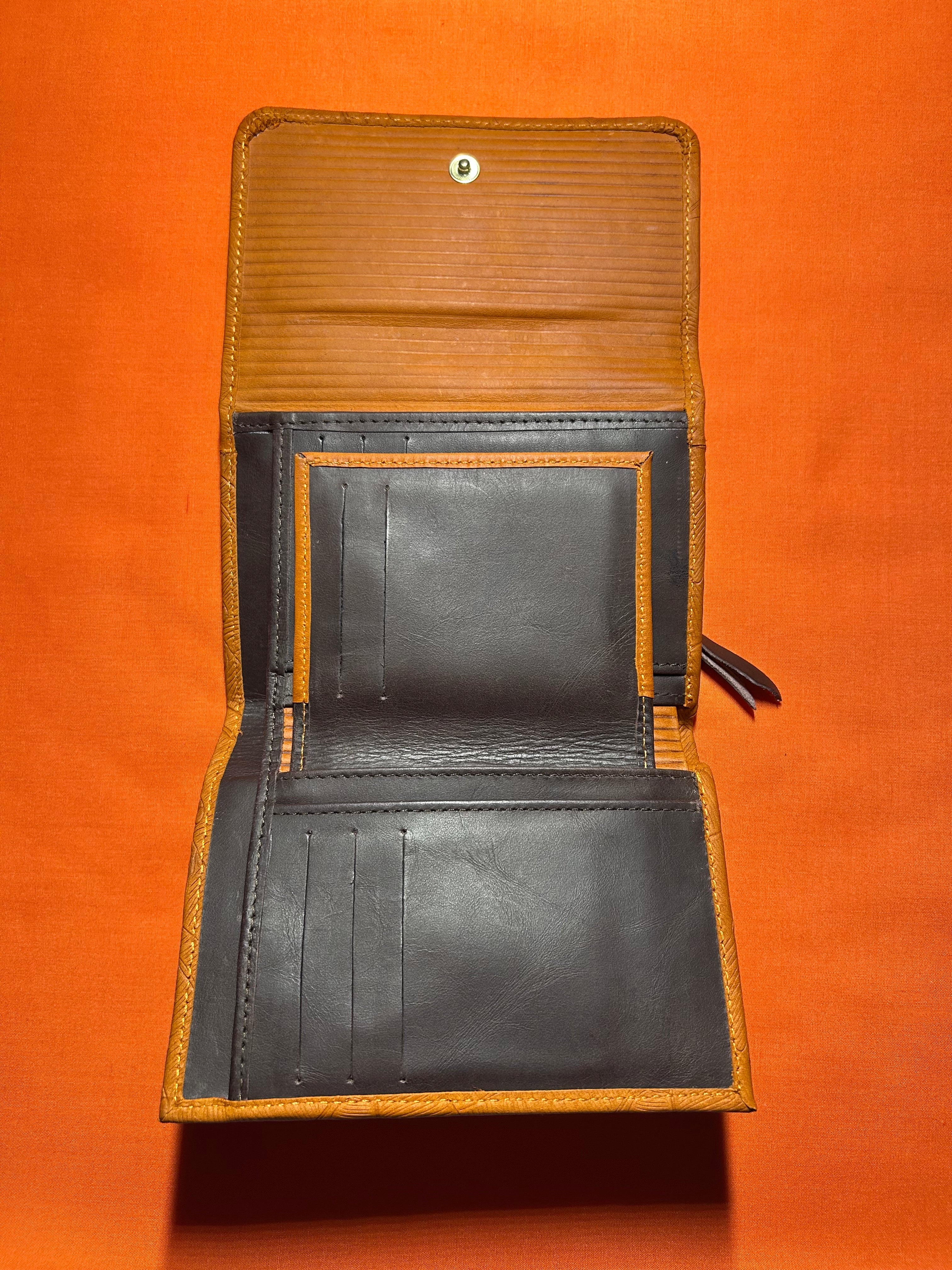 Portefeuille en cuir Femme #8794