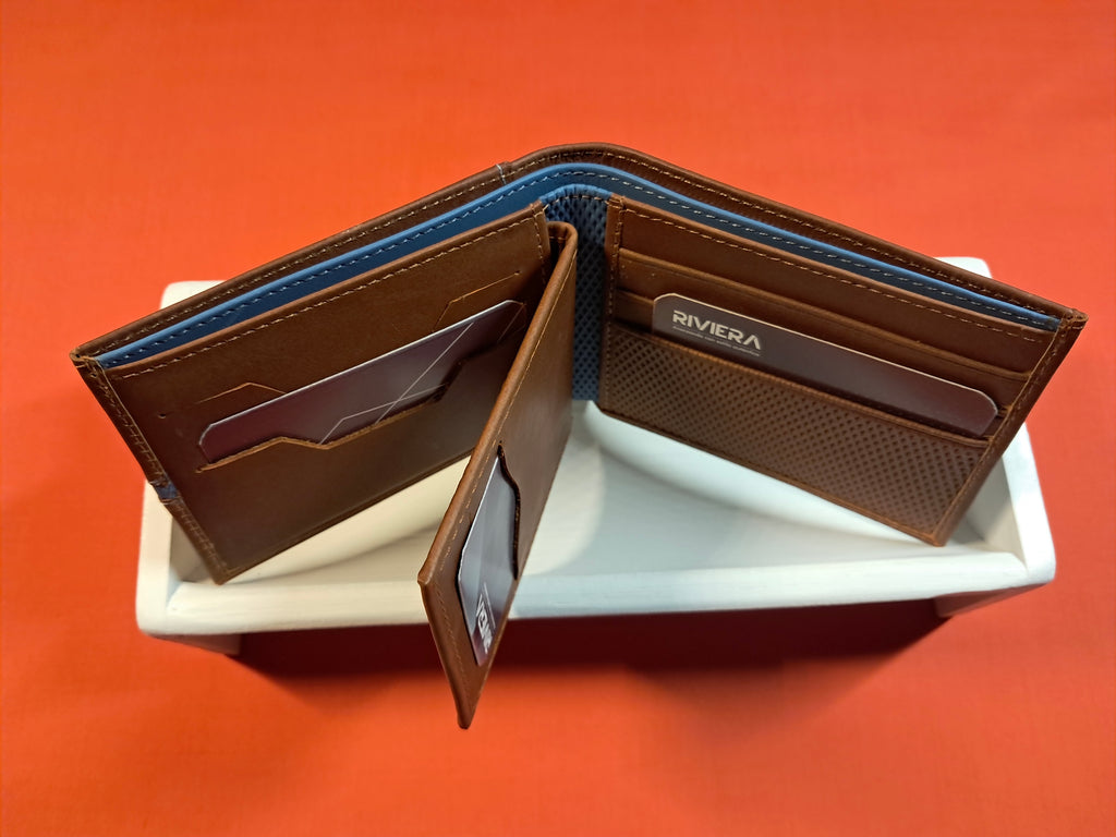 Portefeuille en cuir Homme #6202