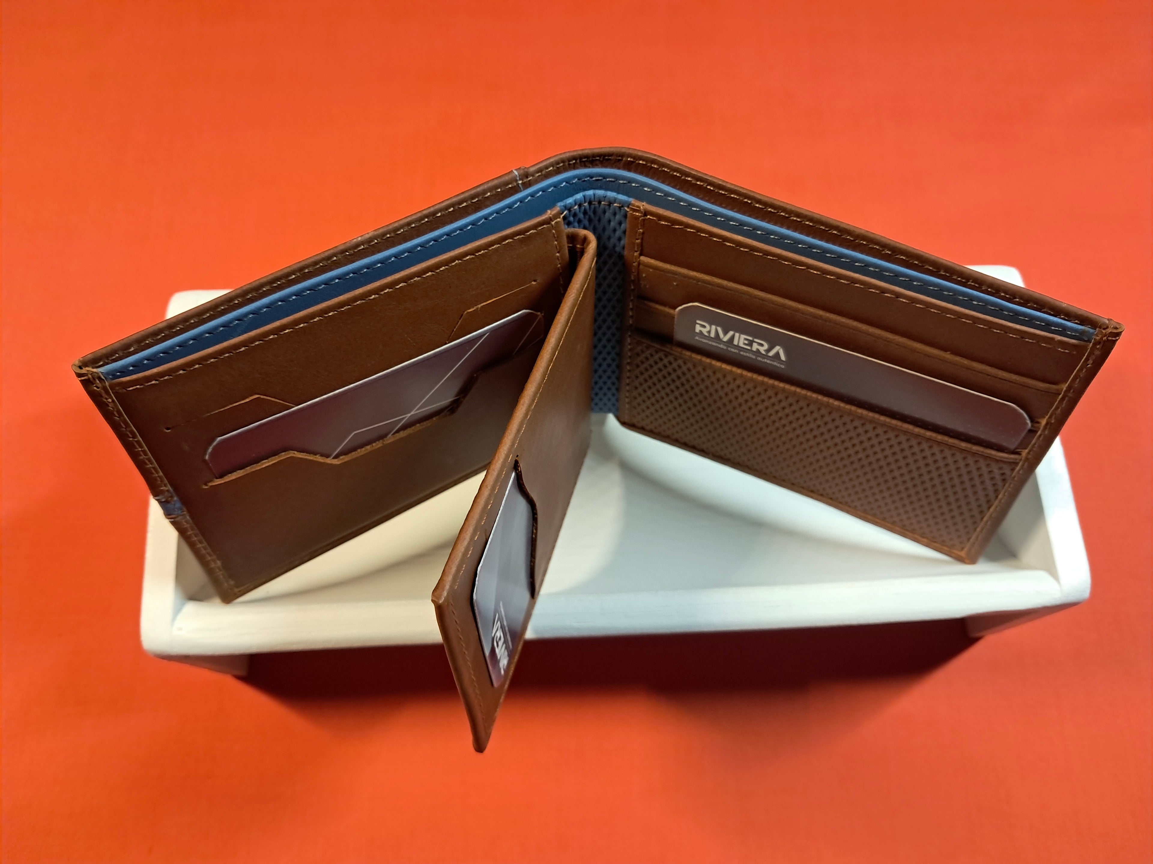 Portefeuille en cuir Homme #6202