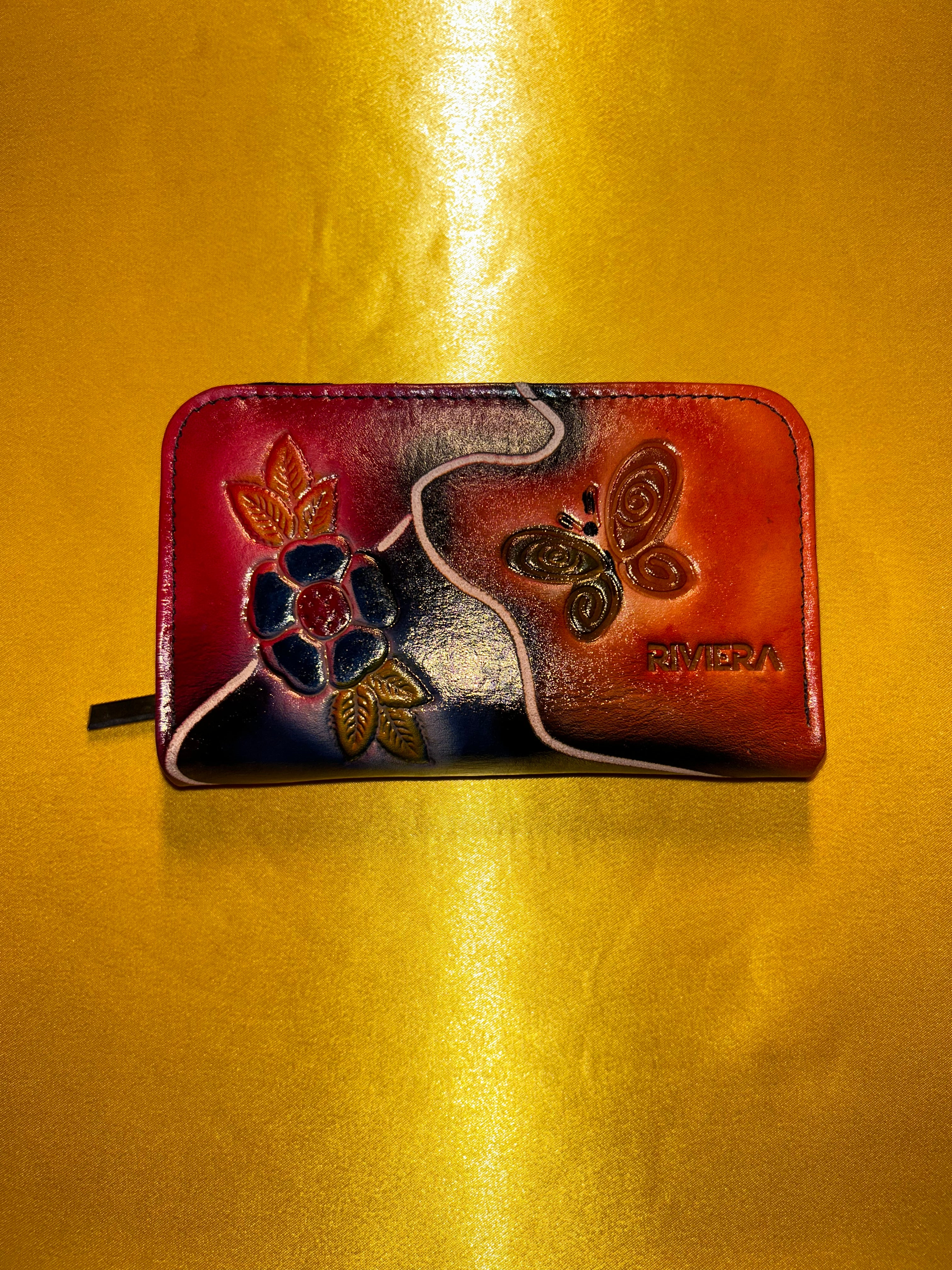 Portefeuille en cuir Femme #6006