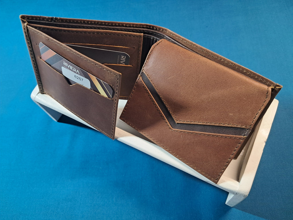 Portefeuille en cuir Homme #6257