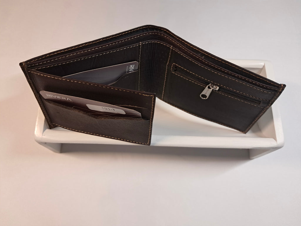 Portefeuille en cuir Homme #191-T