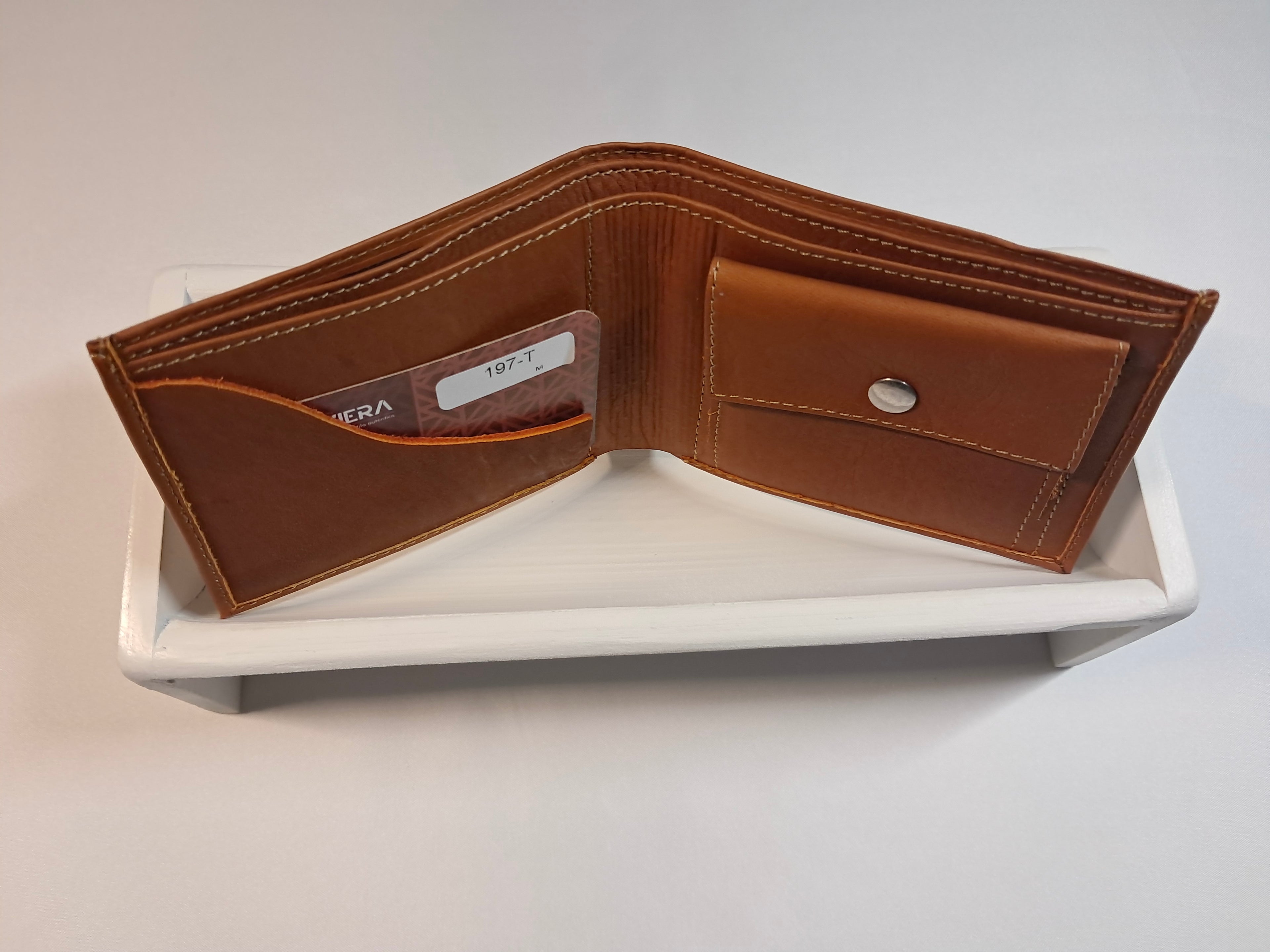 Portefeuille en cuir Homme #197-T