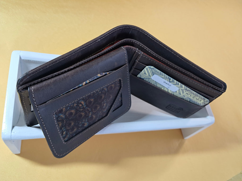 Portefeuille en cuir Homme #6452
