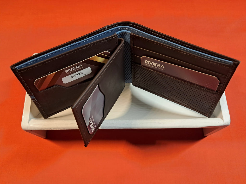 Portefeuille en cuir Homme #6202