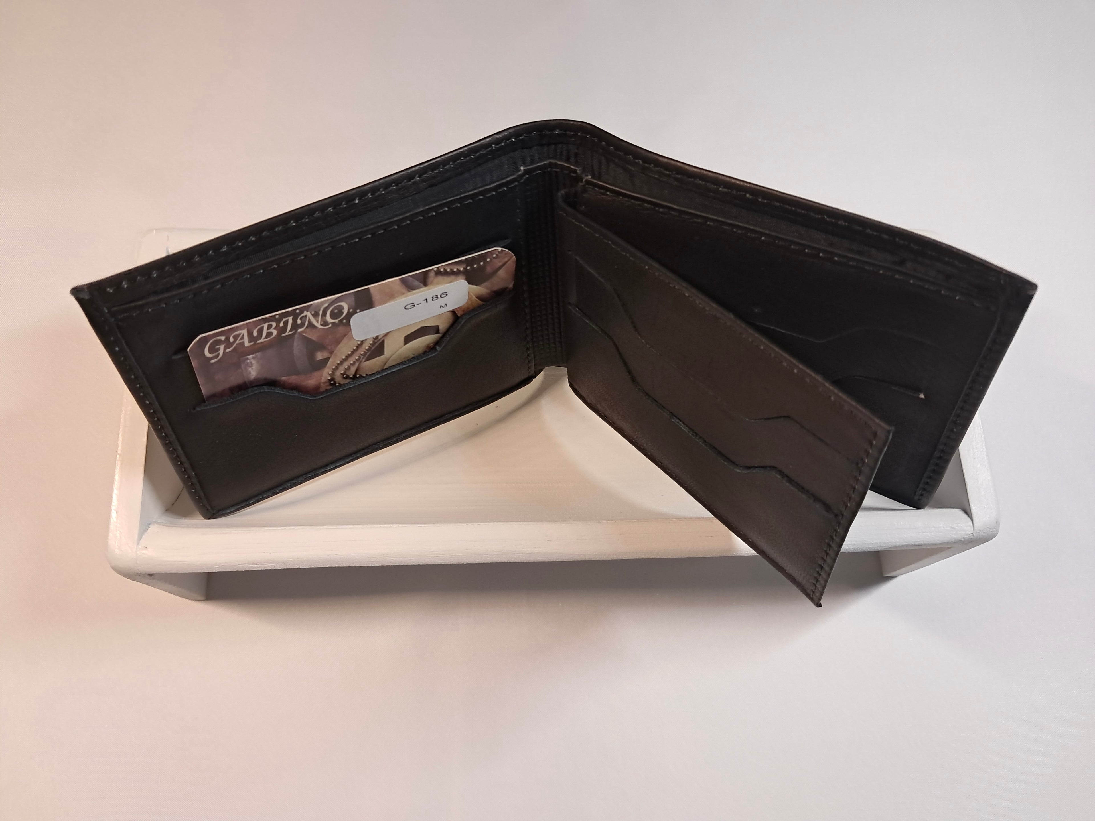Portefeuille en cuir Homme #G-186