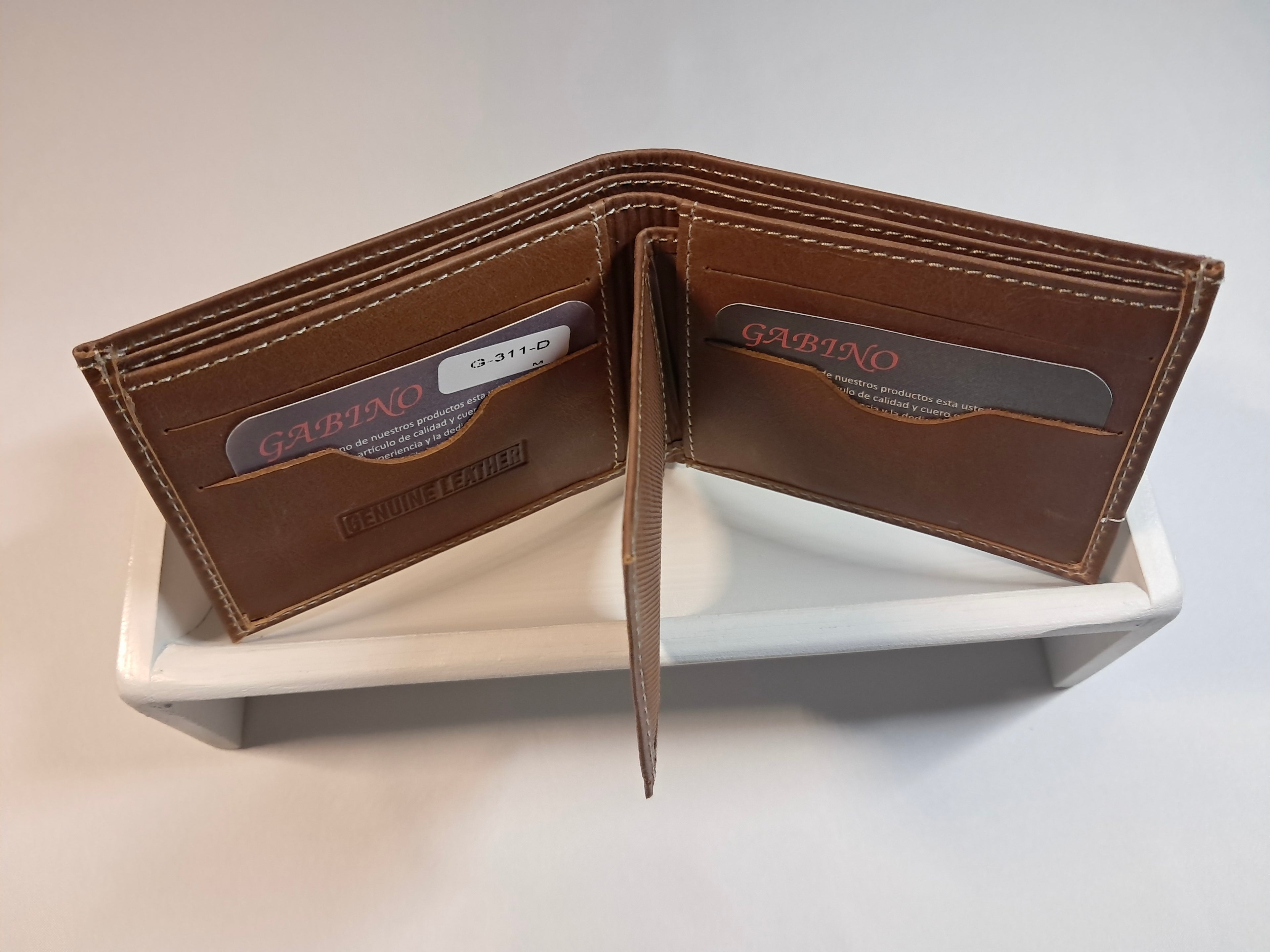 Portefeuille en cuir Homme #G-311-D