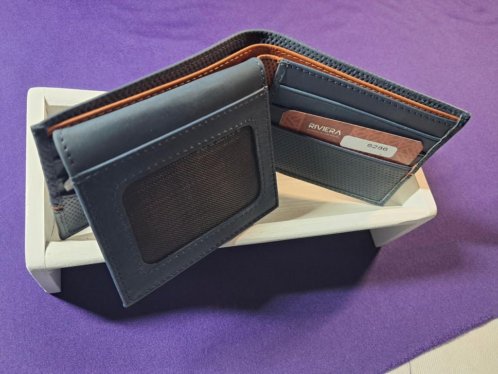 Portefeuille en cuir Homme #6286