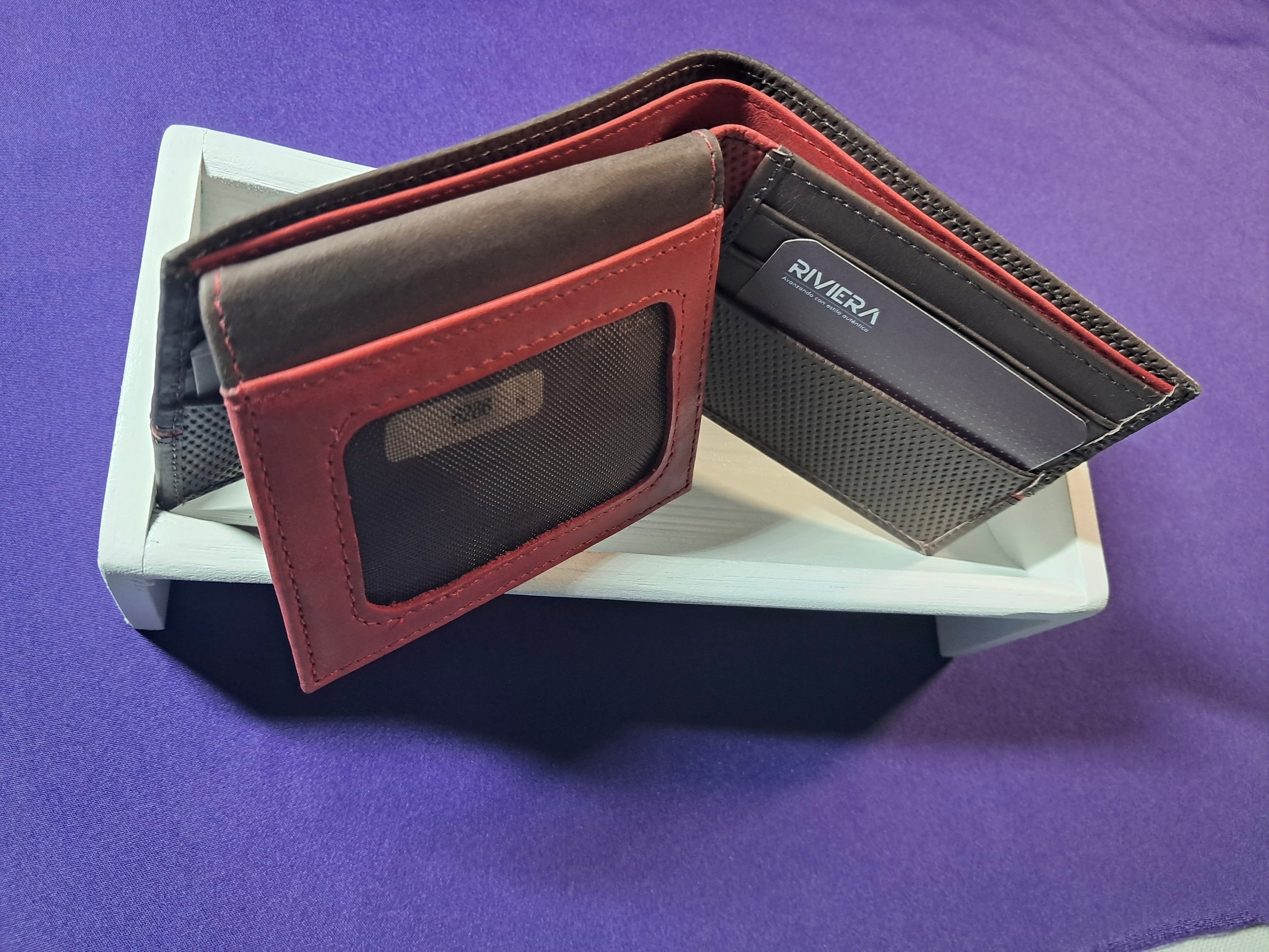 Portefeuille en cuir Homme #6286