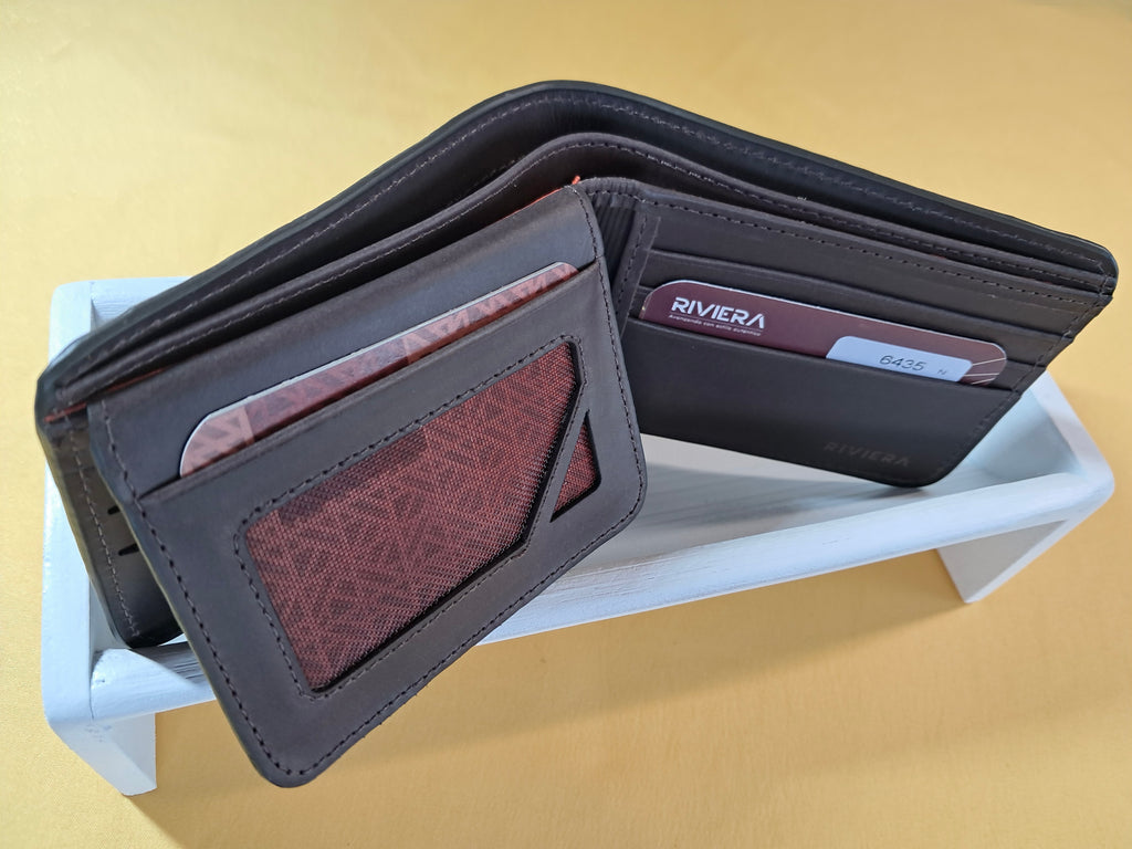 Portefeuille en cuir Homme #6435
