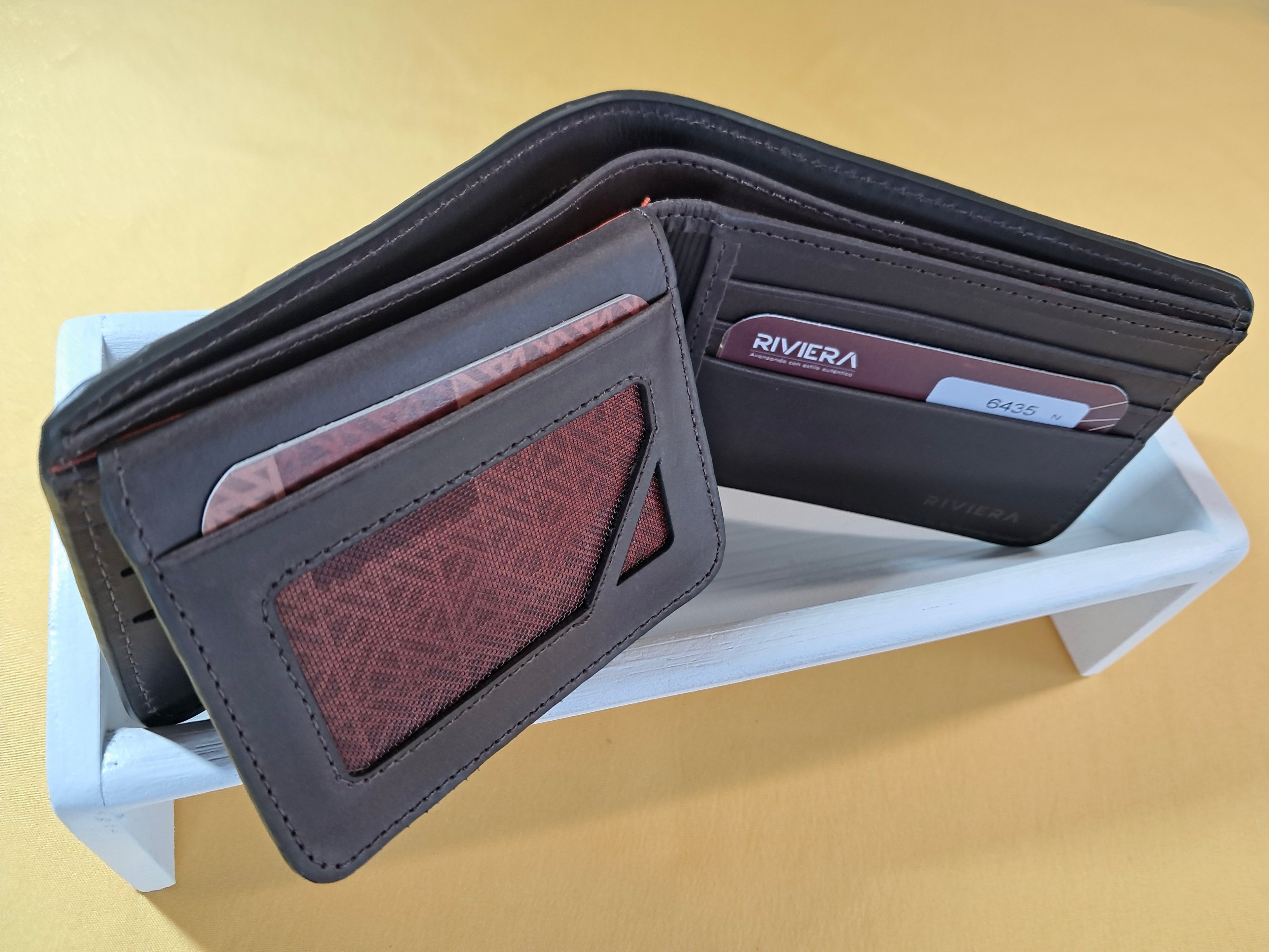 Portefeuille en cuir Homme #6435