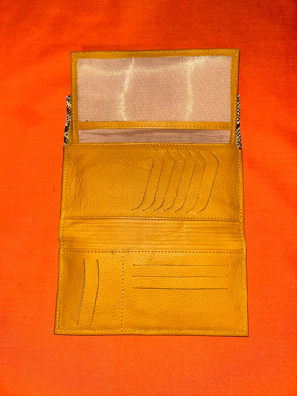 Portefeuille en cuir Femme #8785