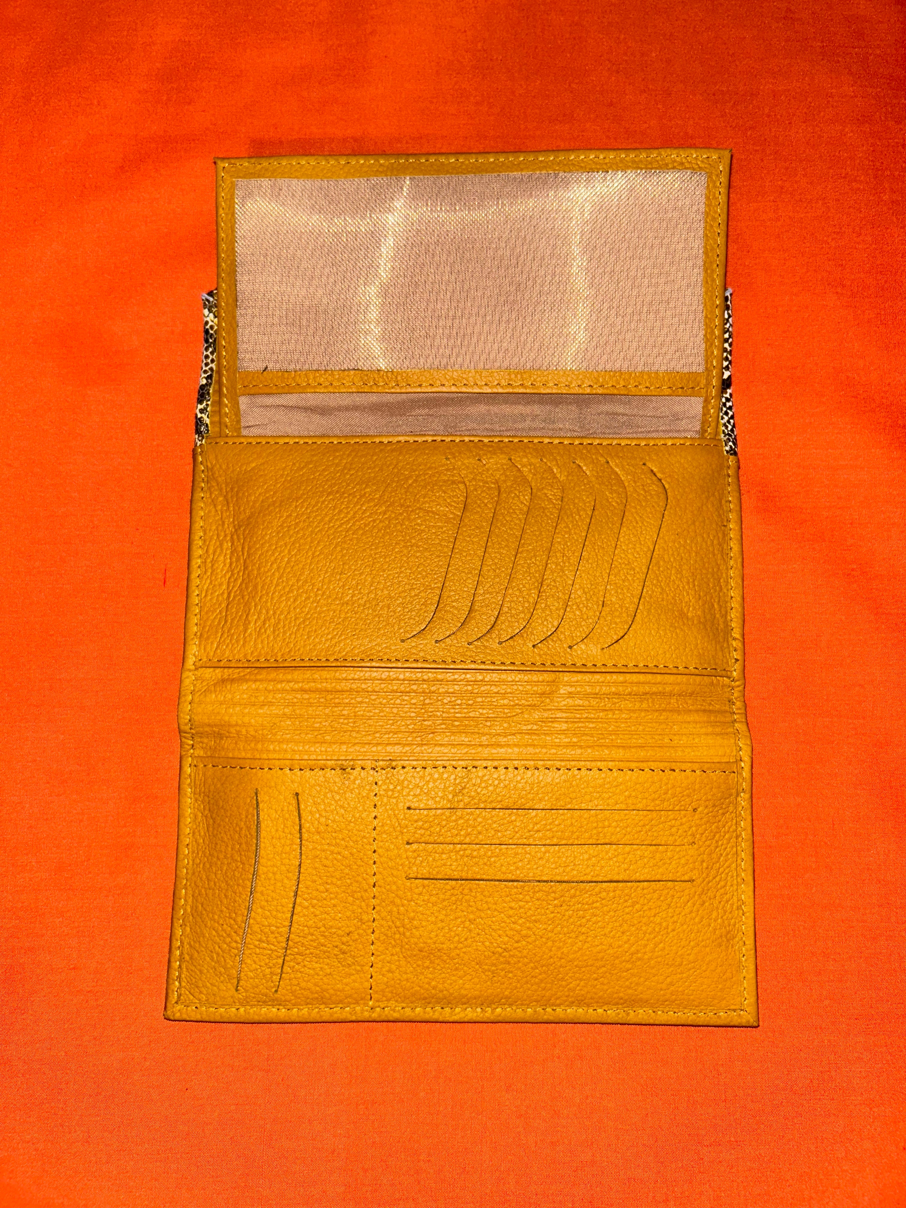 Portefeuille en cuir Femme #8785