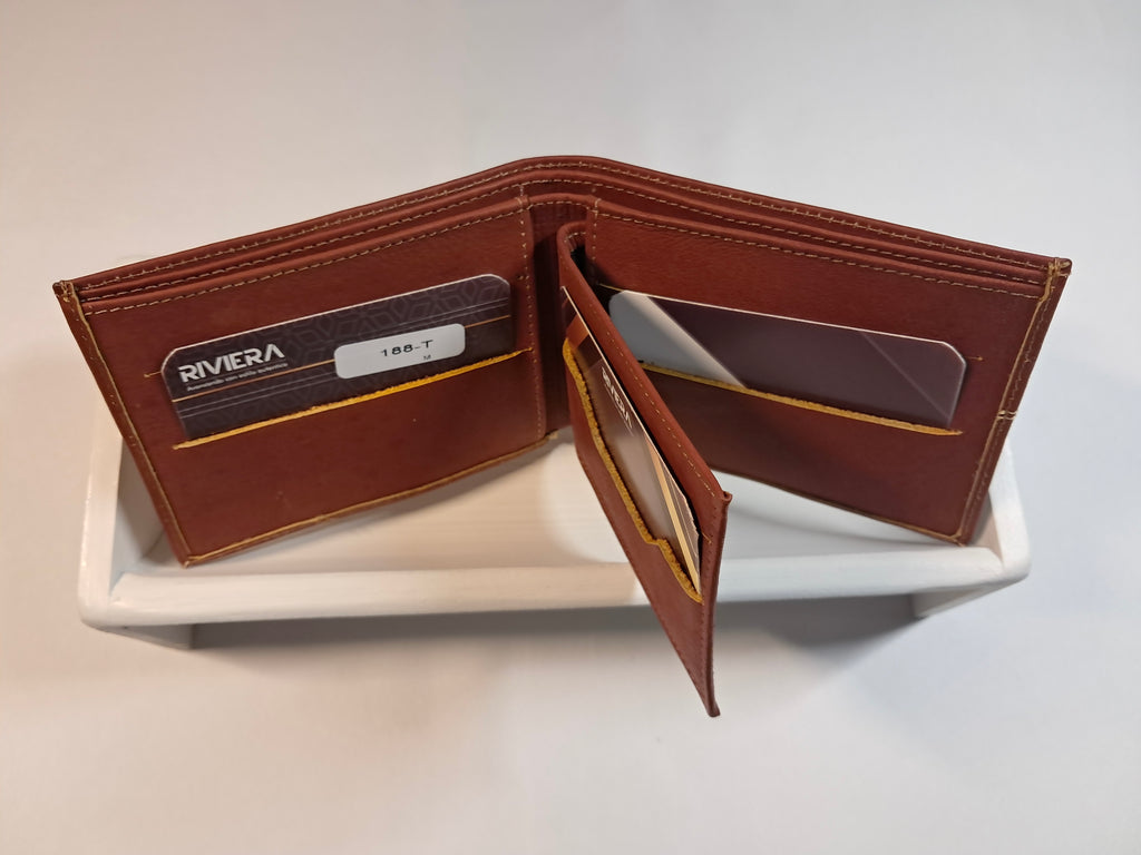 Portefeuille en cuir Homme #188-T