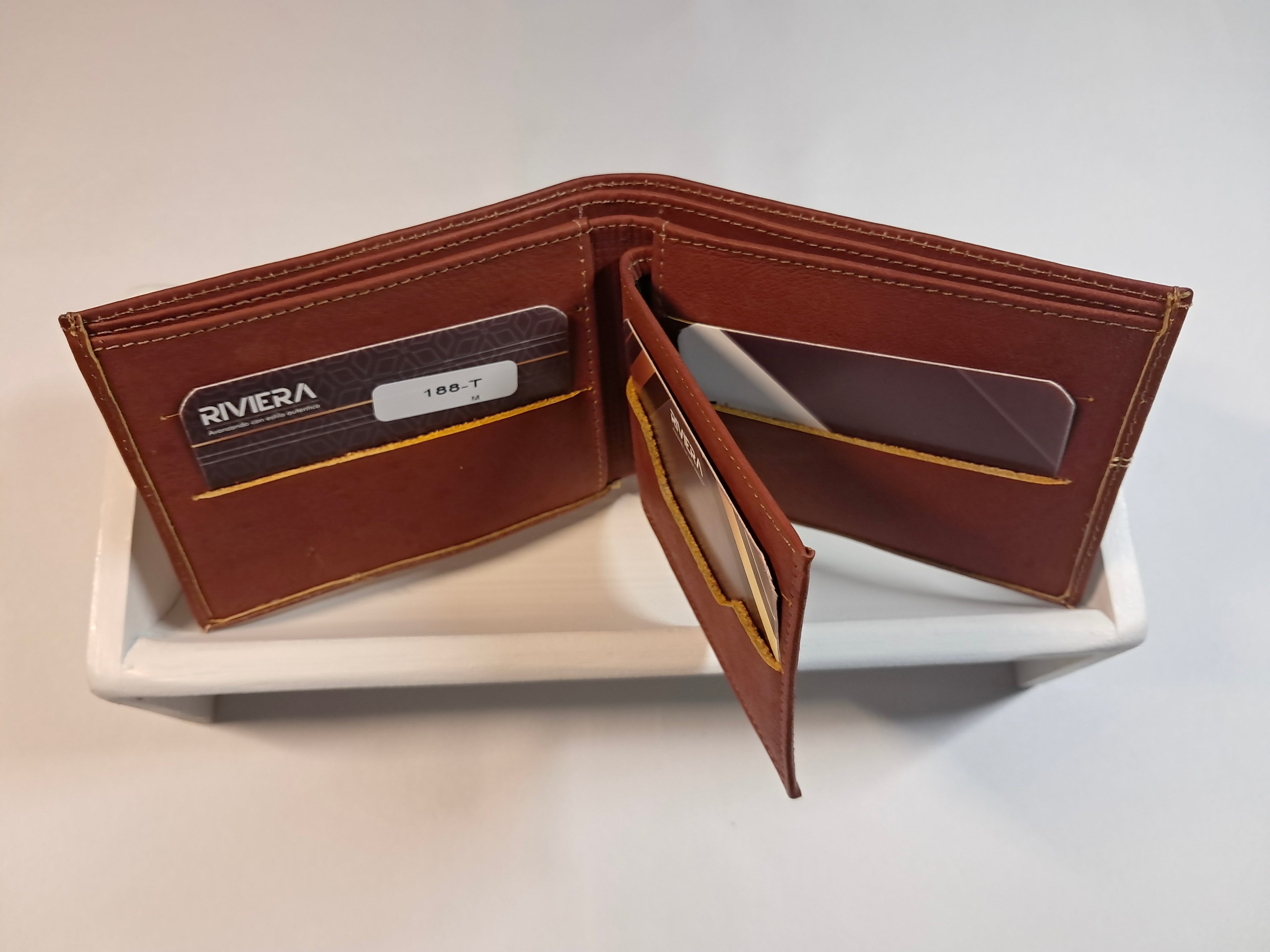 Portefeuille en cuir Homme #188-T