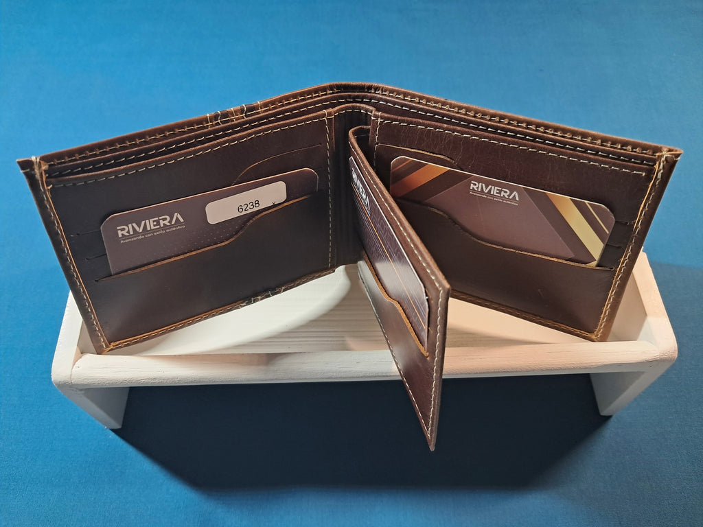 Portefeuille en cuir Homme #6238