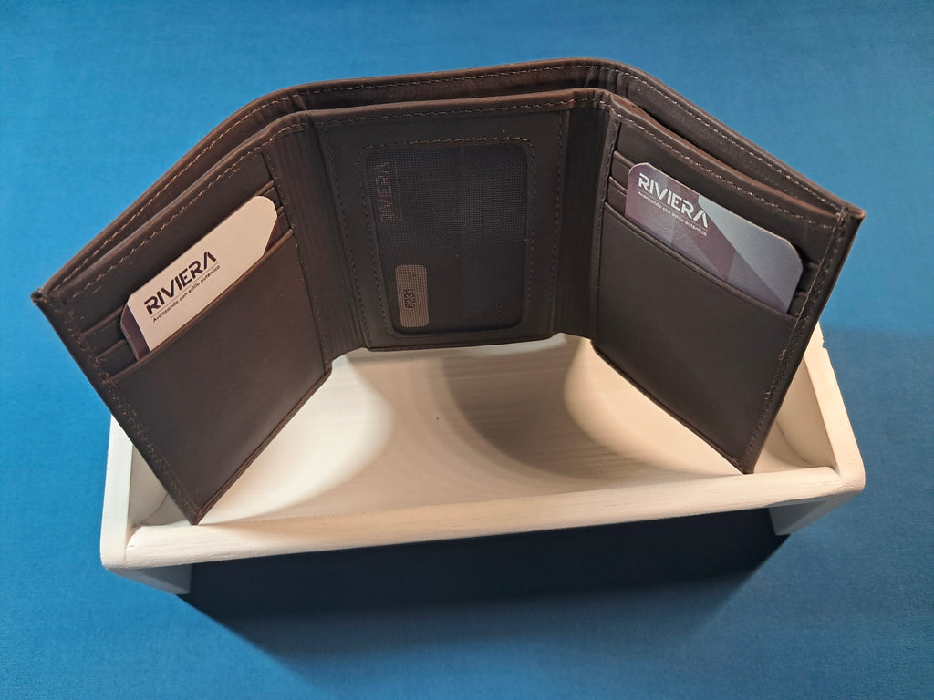 Portefeuille en cuir Homme #6231
