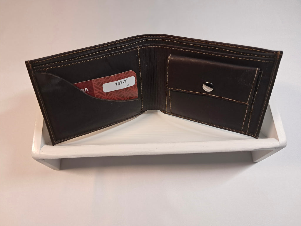Portefeuille en cuir Homme #197-T