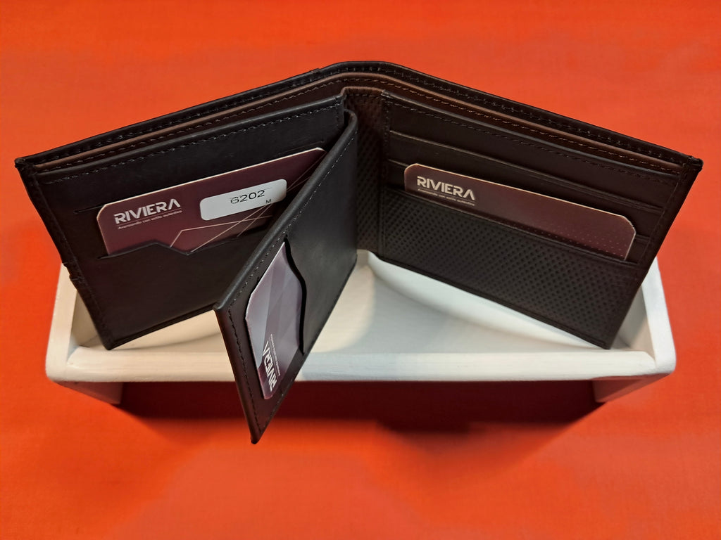 Portefeuille en cuir Homme #6202