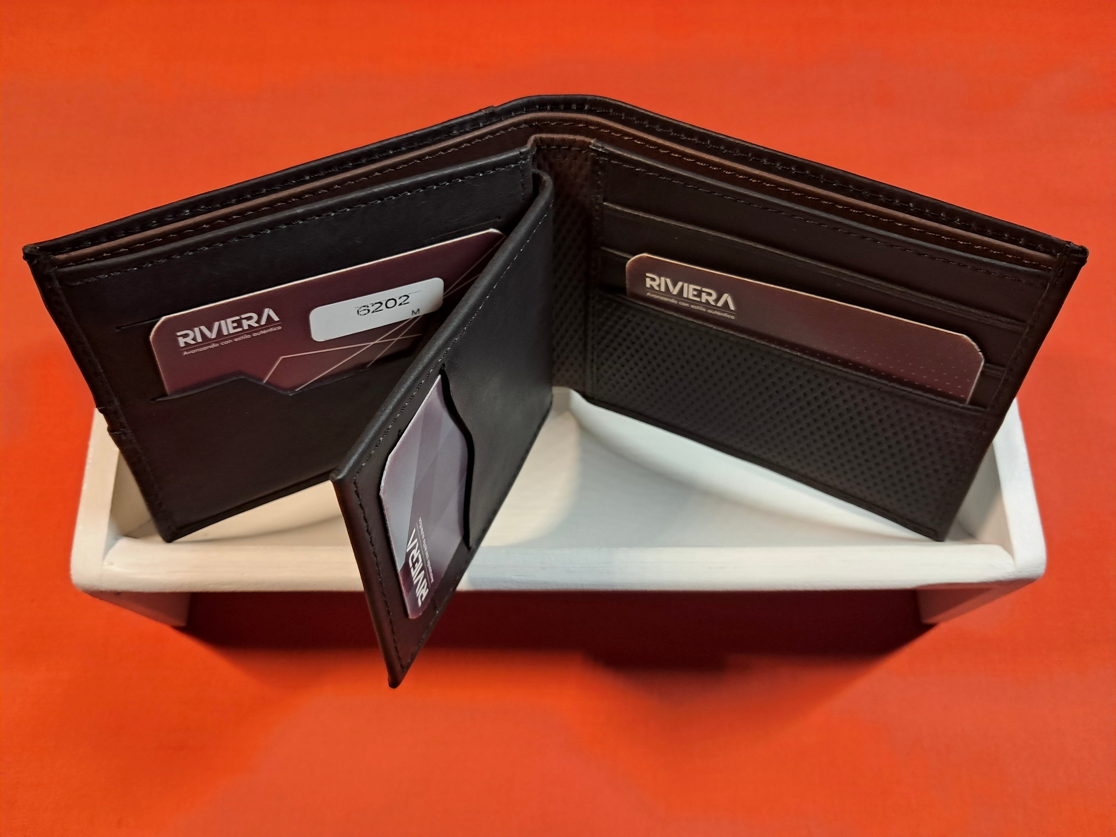 Portefeuille en cuir Homme #6202