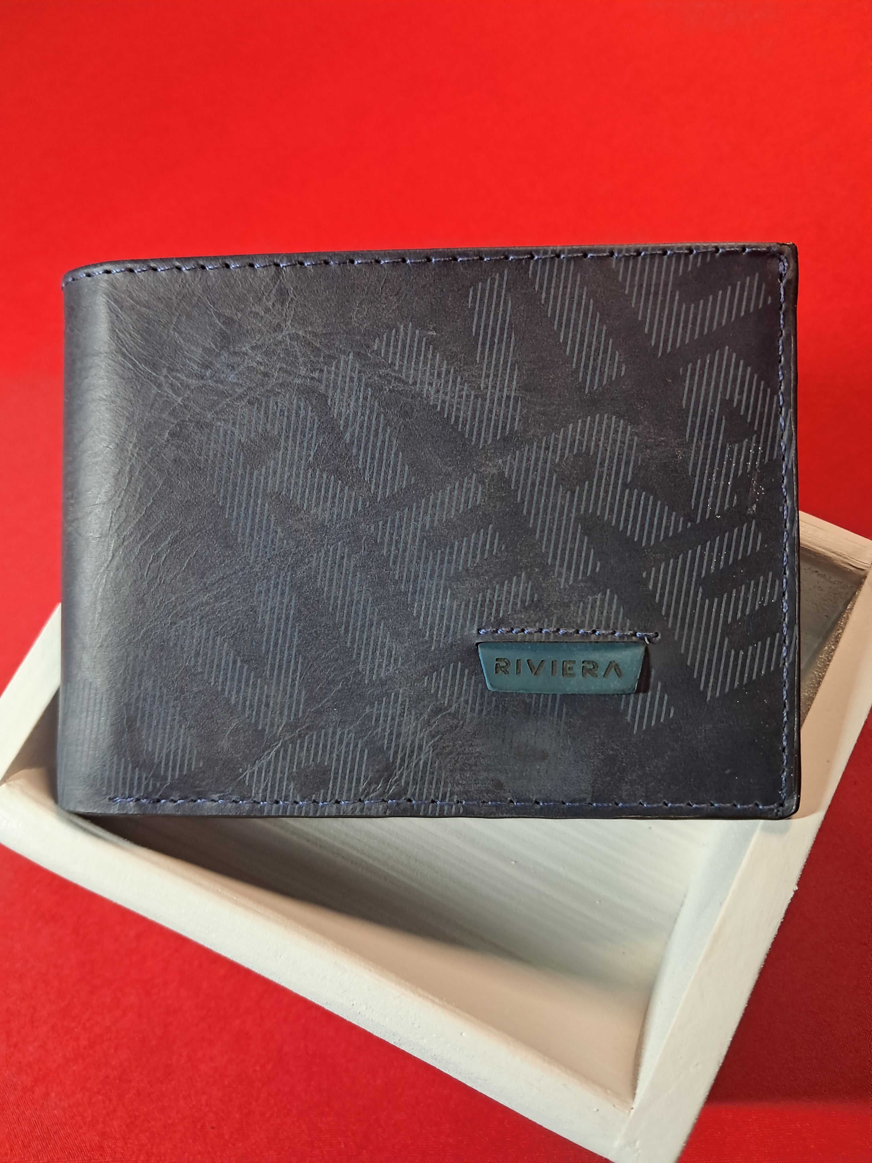 Portefeuille en cuir Homme #6274