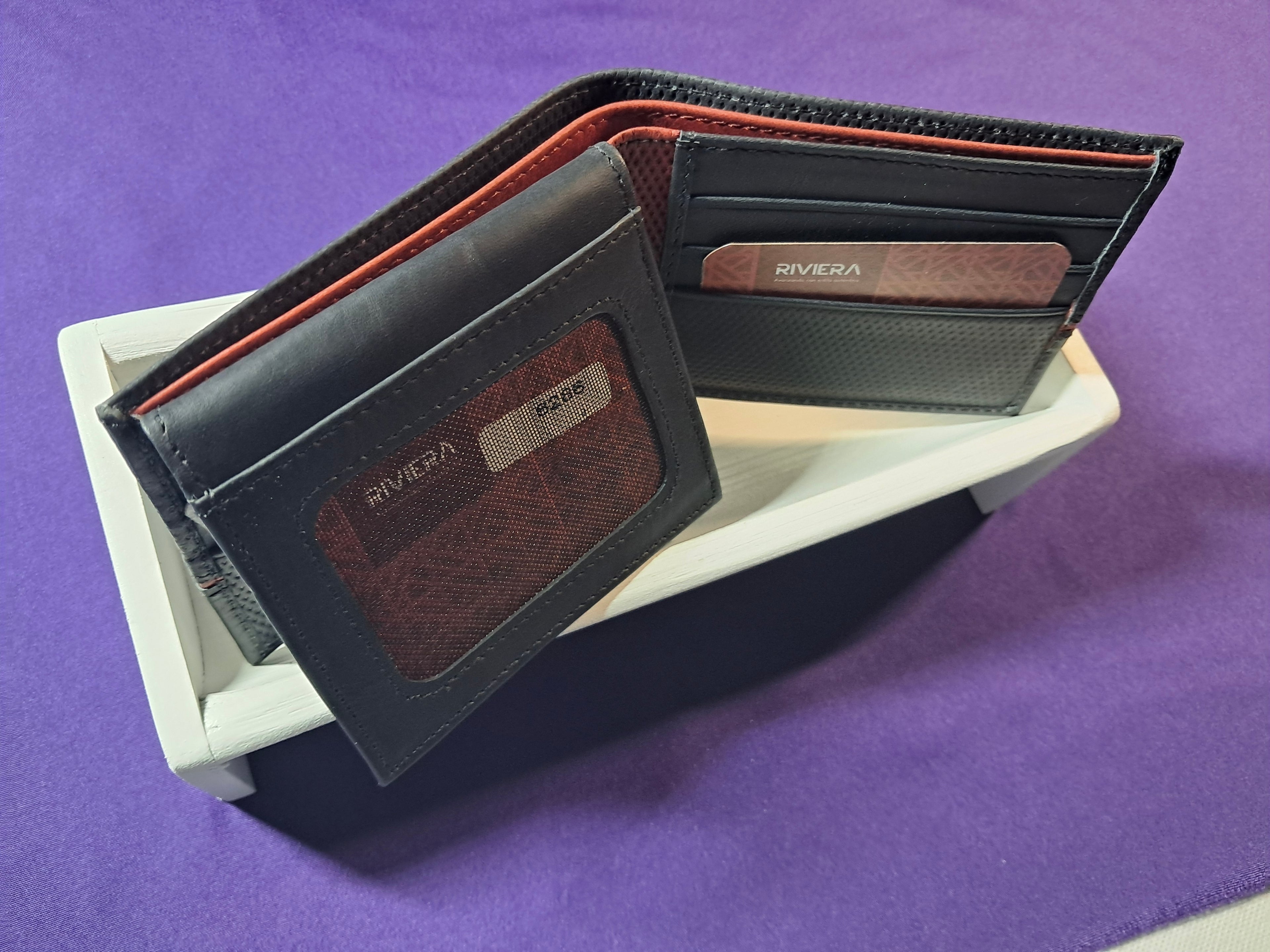Portefeuille en cuir Homme #6286