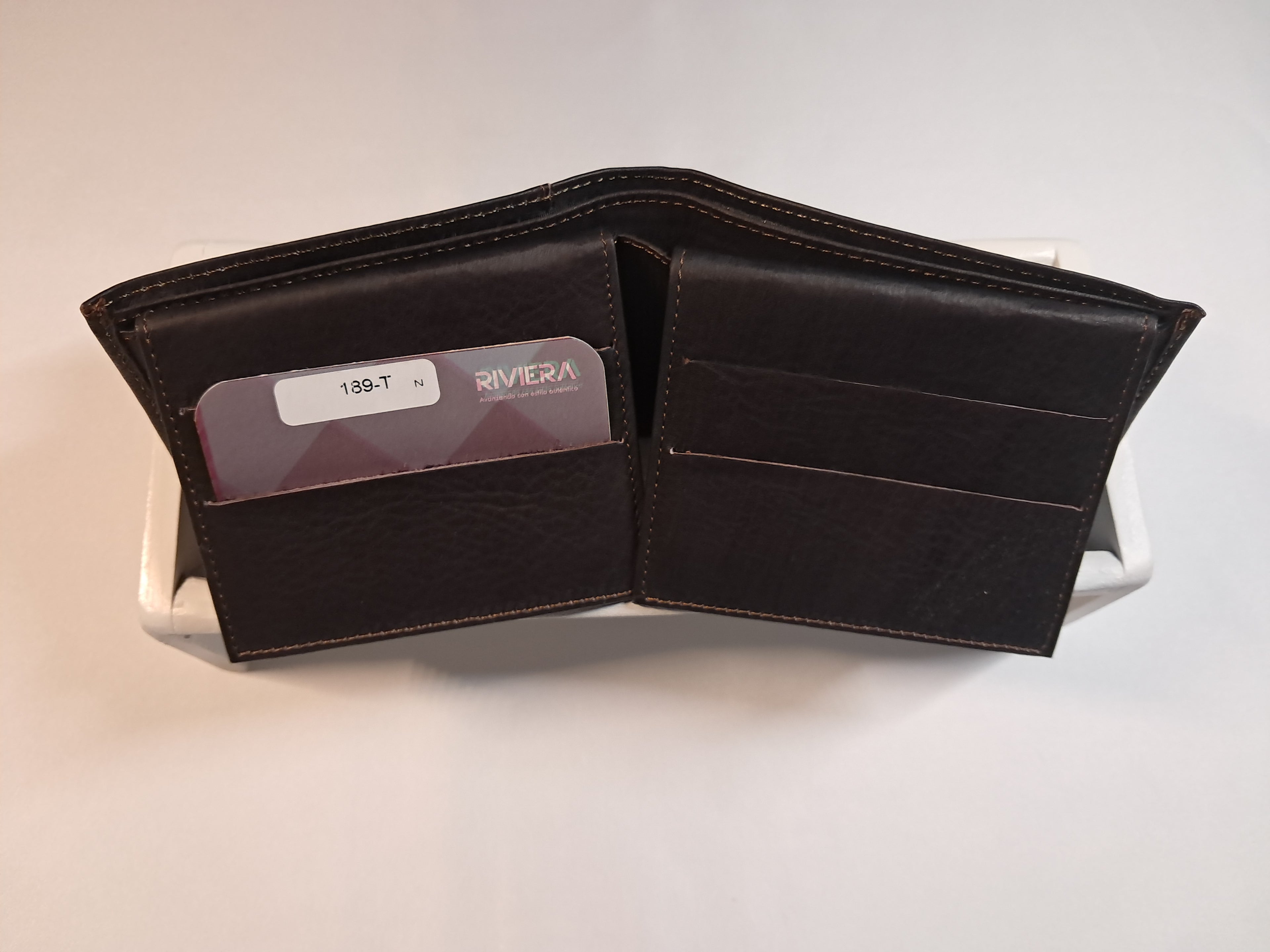 Portefeuille en cuir Homme #189-T