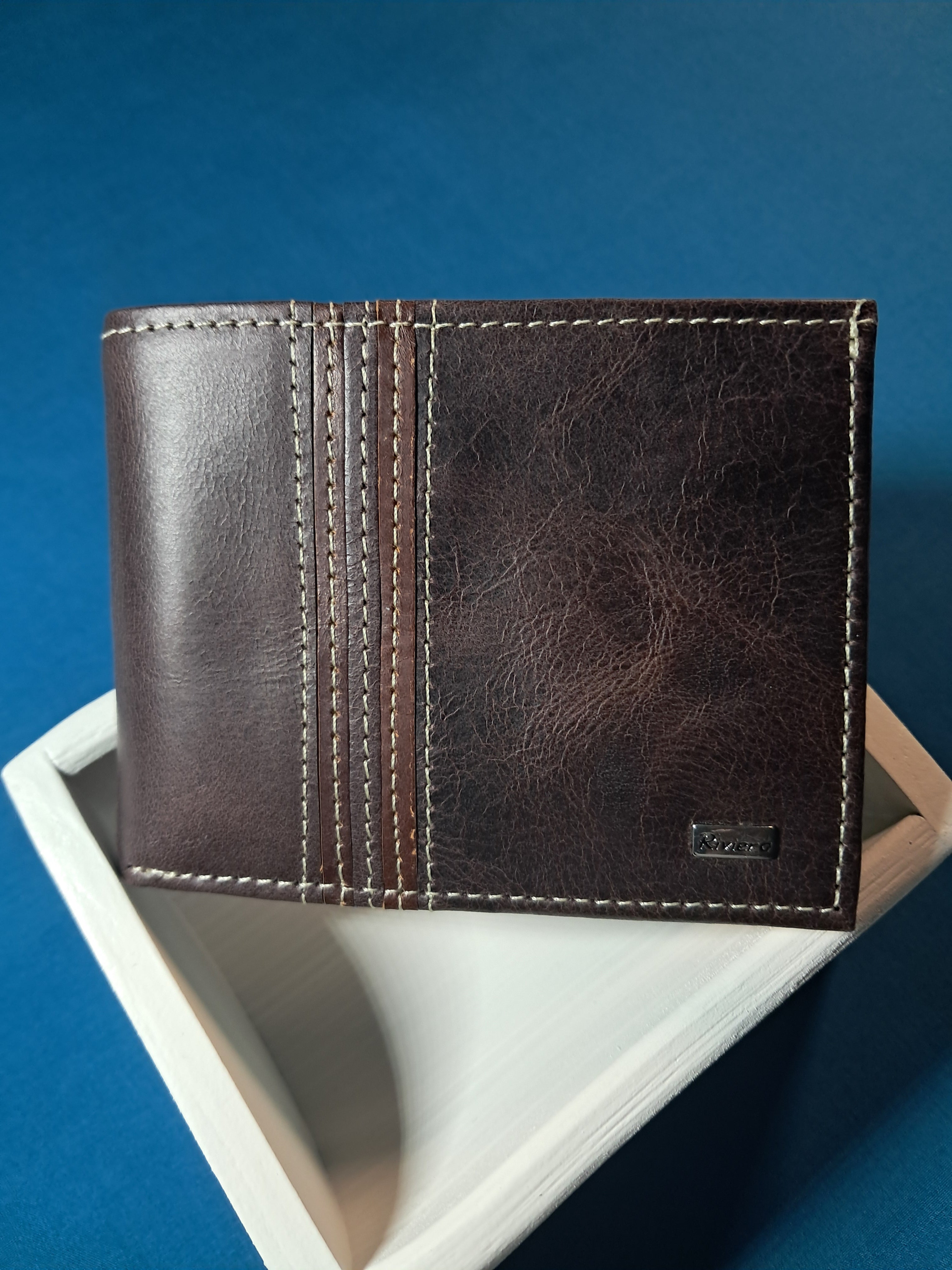 Portefeuille en cuir Homme #6238