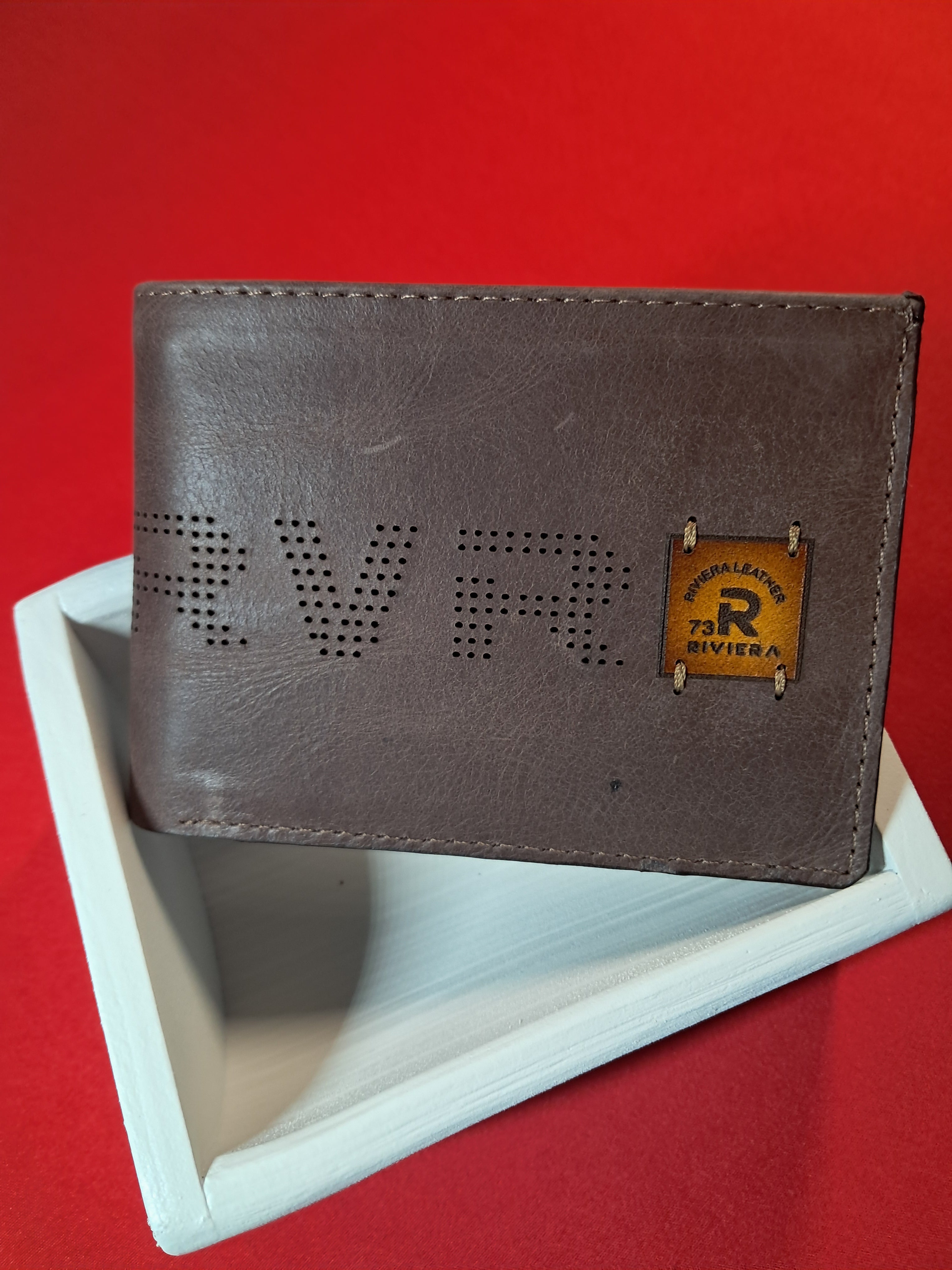 Portefeuille en cuir Homme #6276