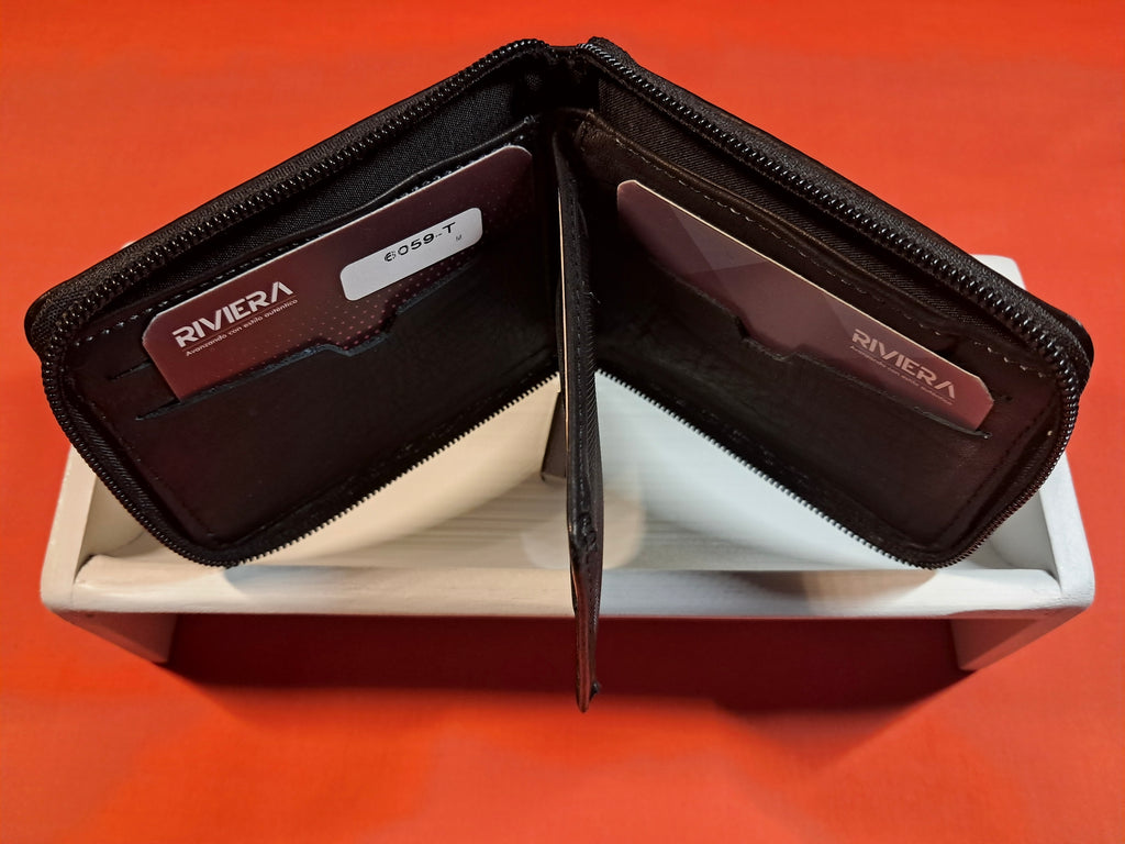 Portefeuille en cuir Homme #6059