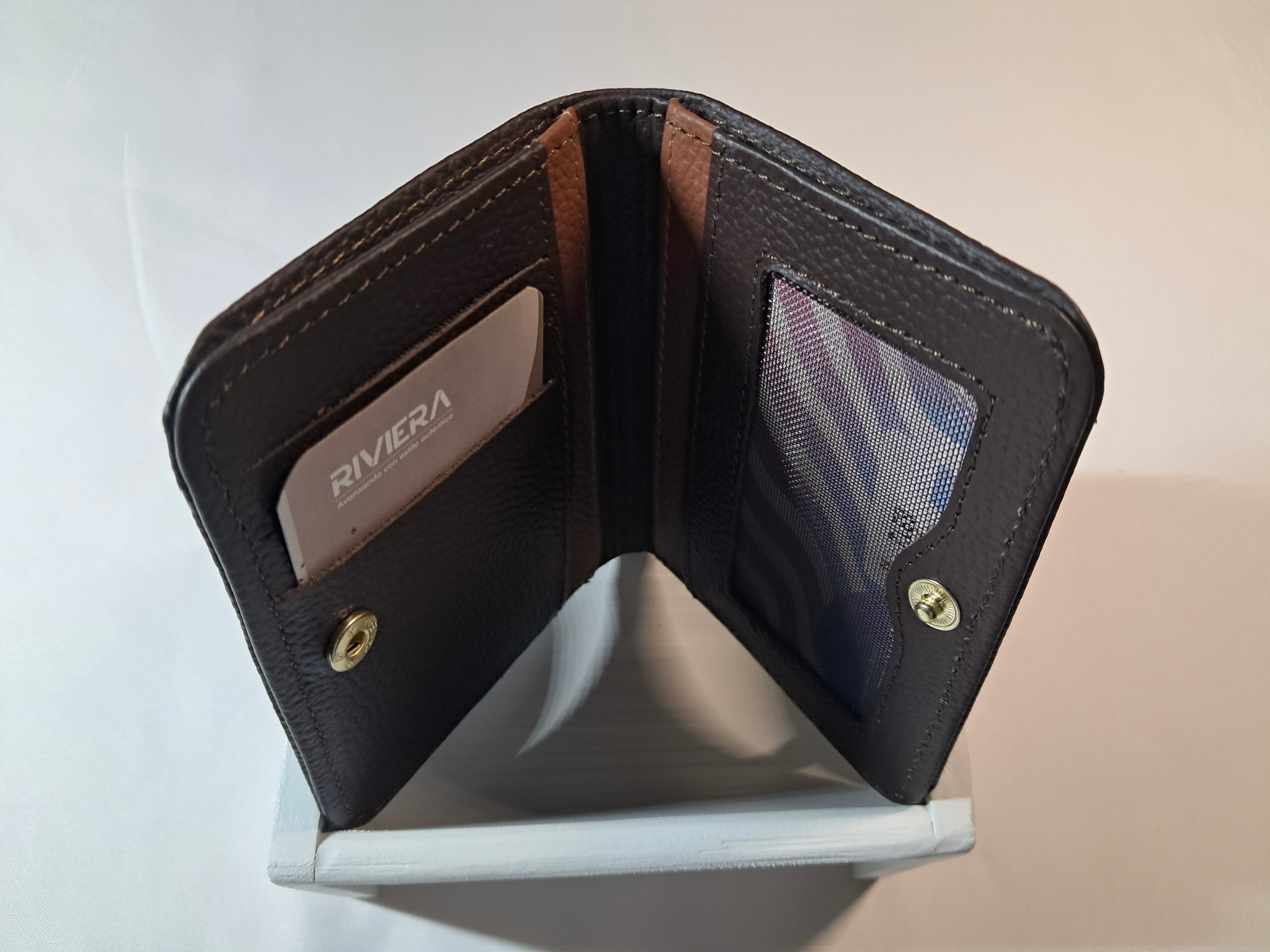 Portefeuille en cuir Femme #8812