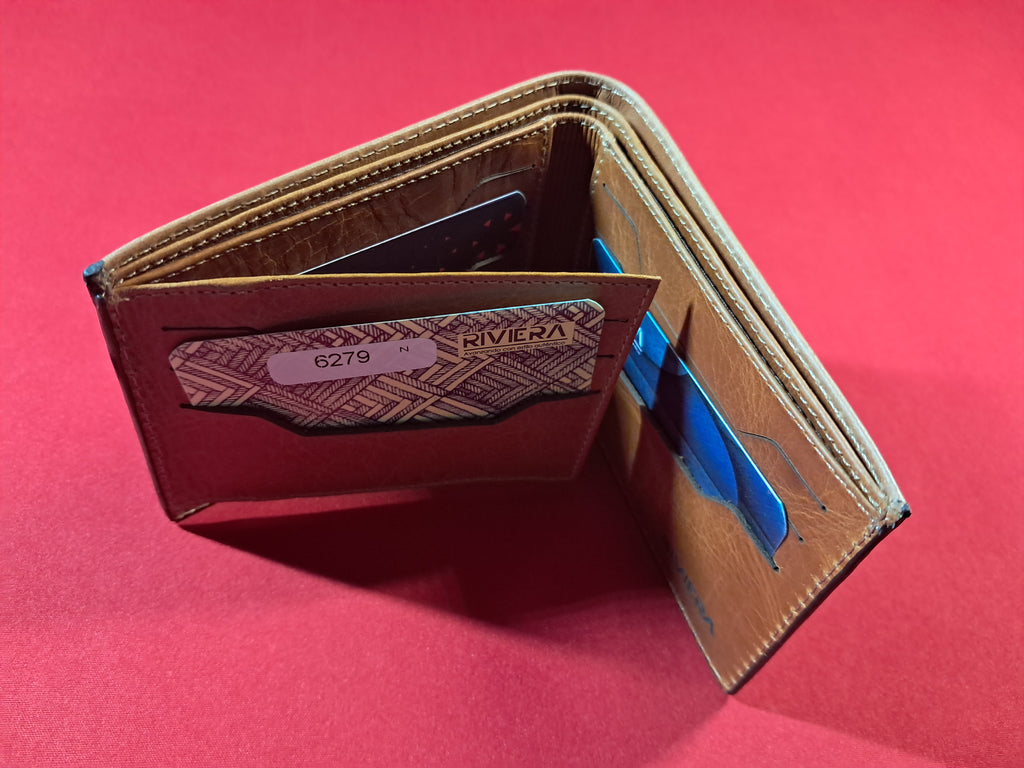 Portefeuille en cuir Homme #6279