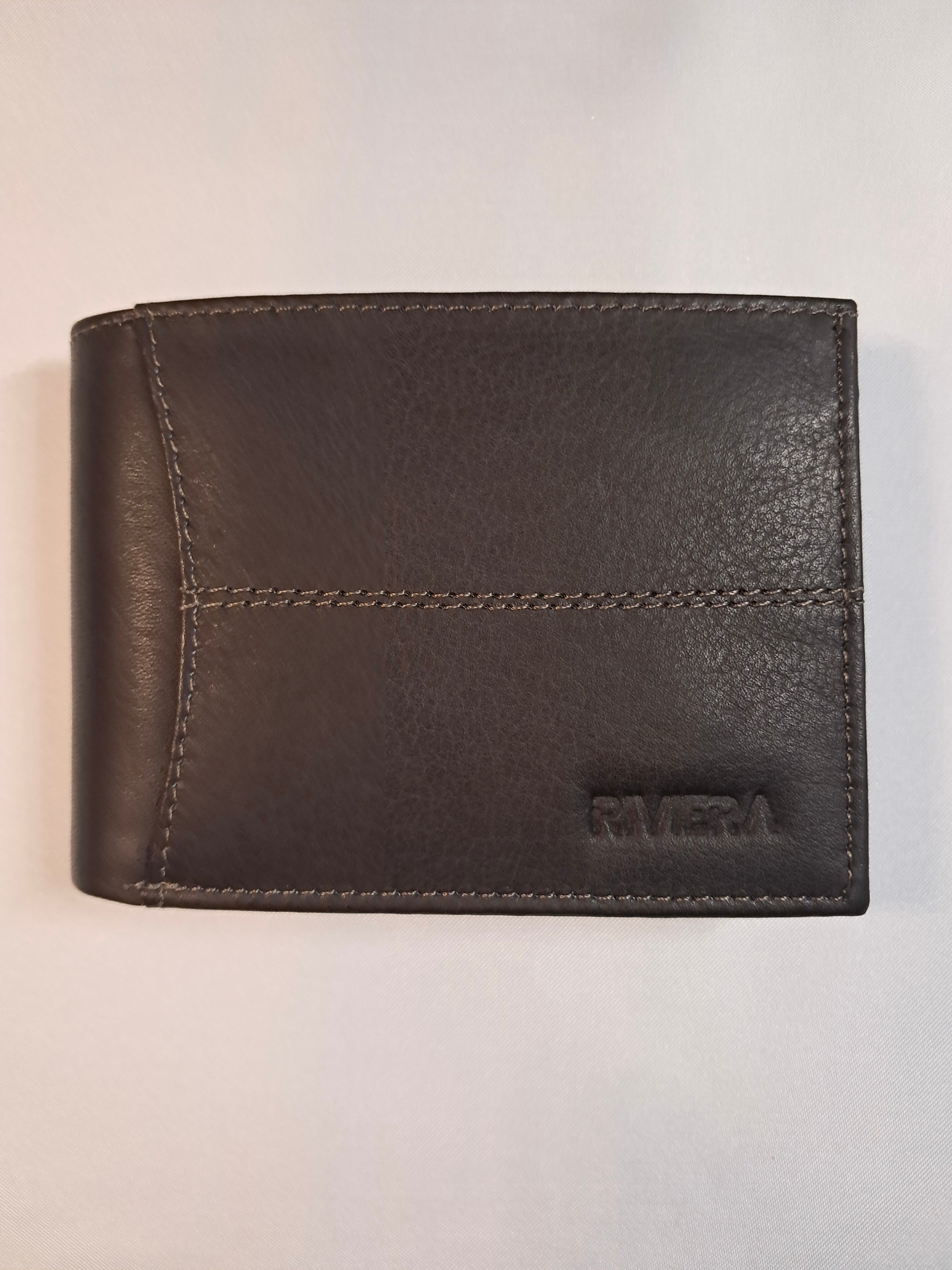 Portefeuille en cuir Homme #184-T