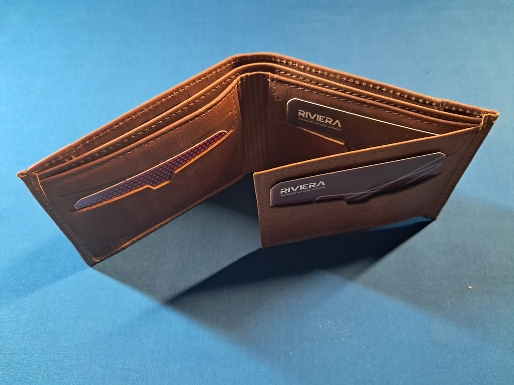 Portefeuille en cuir Homme #6233