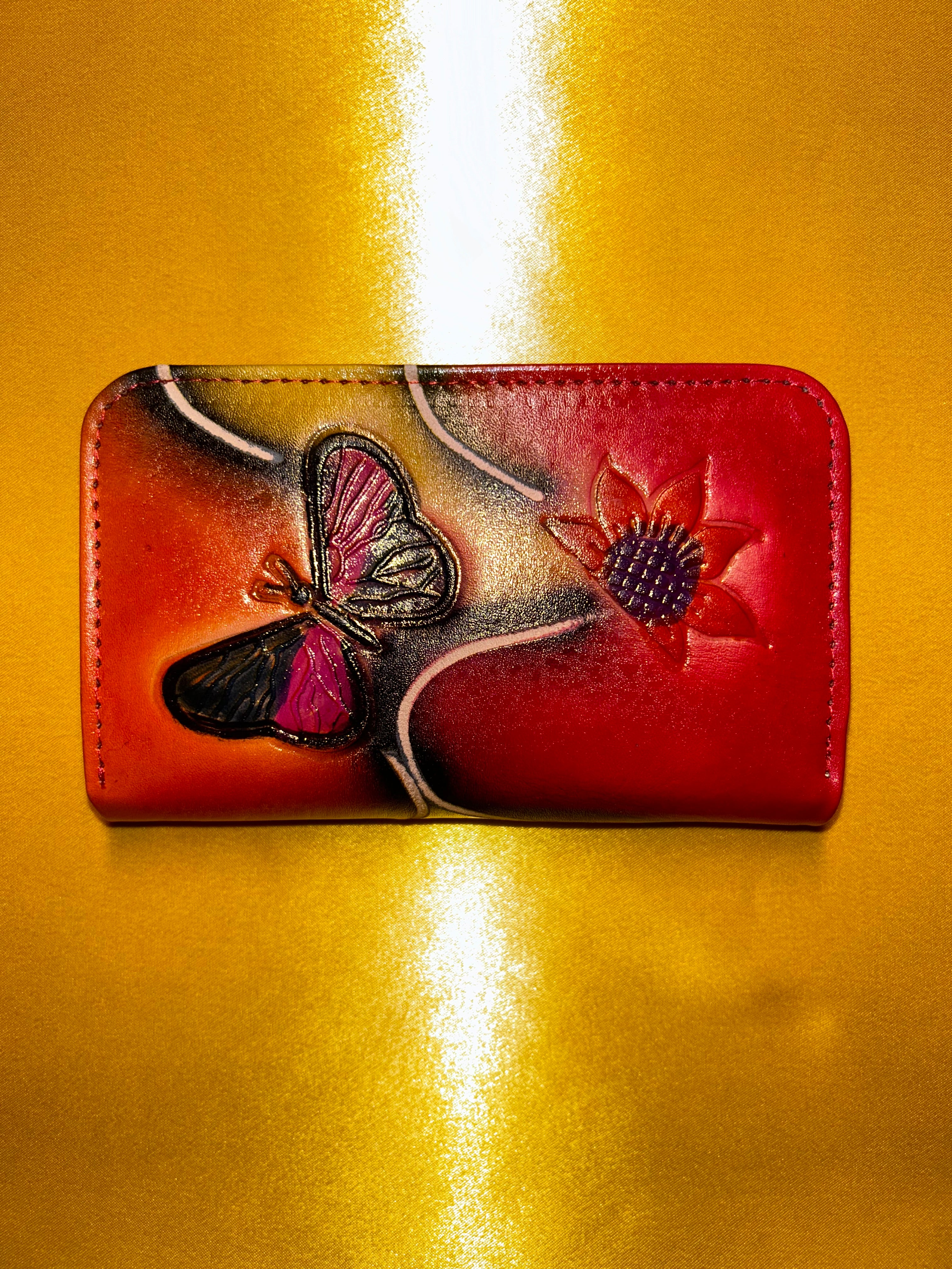Portefeuille en cuir Femme #6006