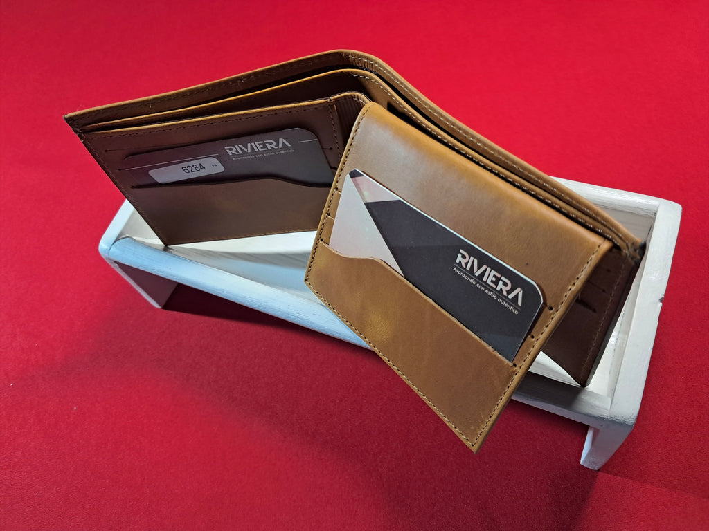 Portefeuille en cuir Homme #6281