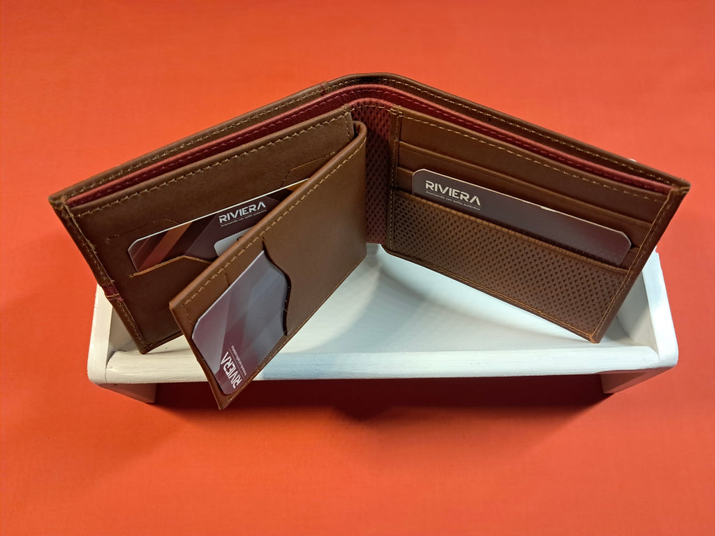 Portefeuille en cuir Homme #6202